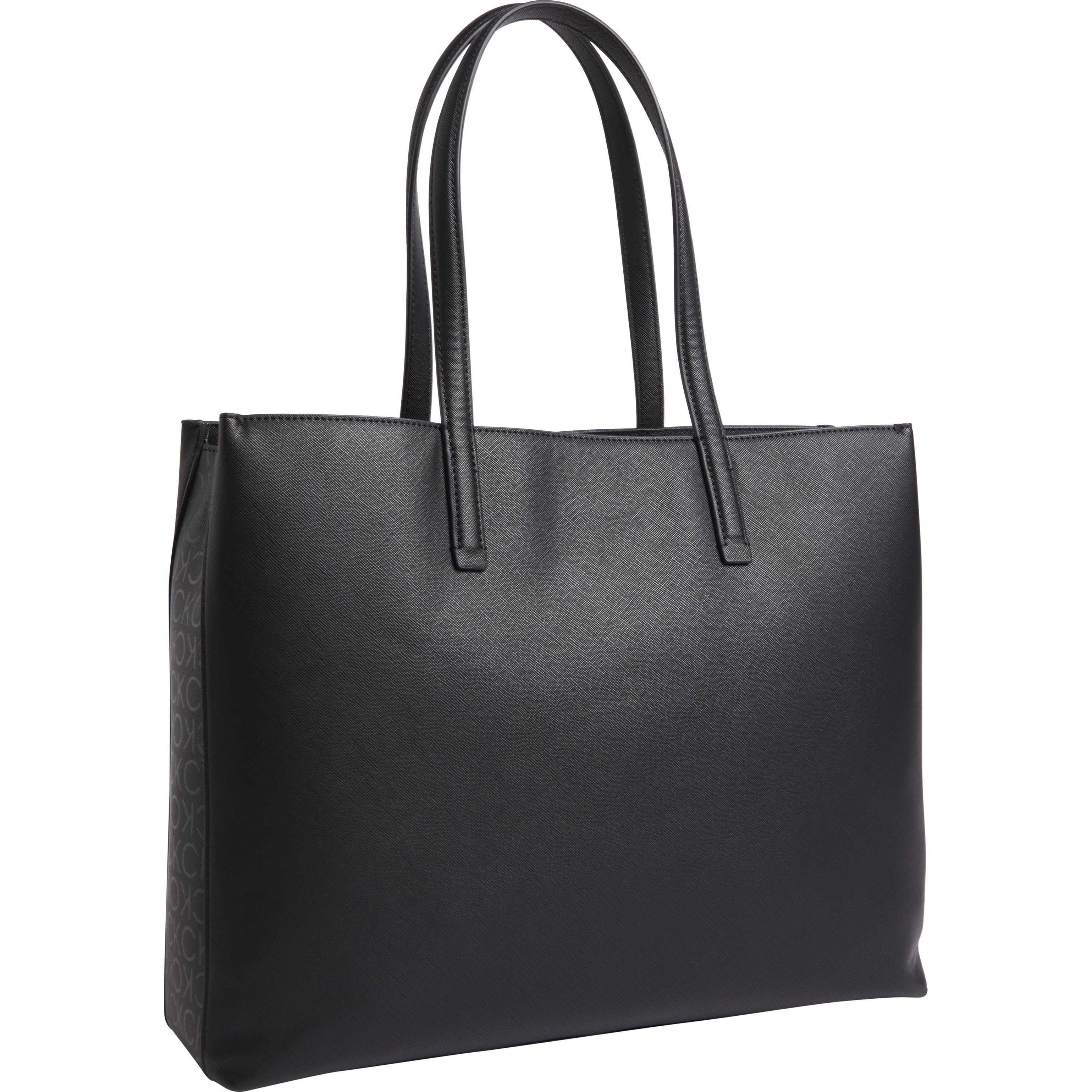 CALVIN KLEIN Pirkinių krepšys moterims, Juoda, Must medium shopper 2