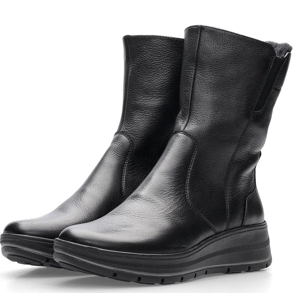 ARA Pašiltinti aulinukai moterims, Juoda, Calais keil booties 3