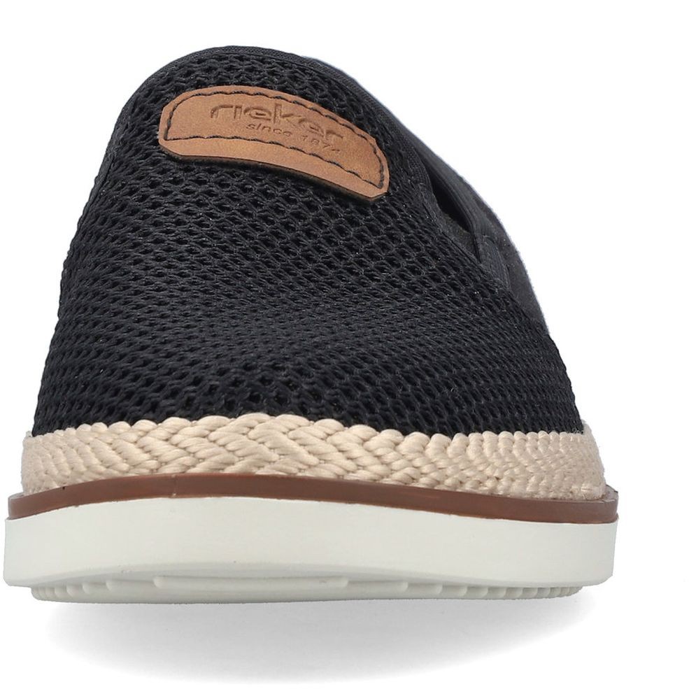 RIEKER Laisvalaikio bateliai vyrams, Juoda, LEISURE 8