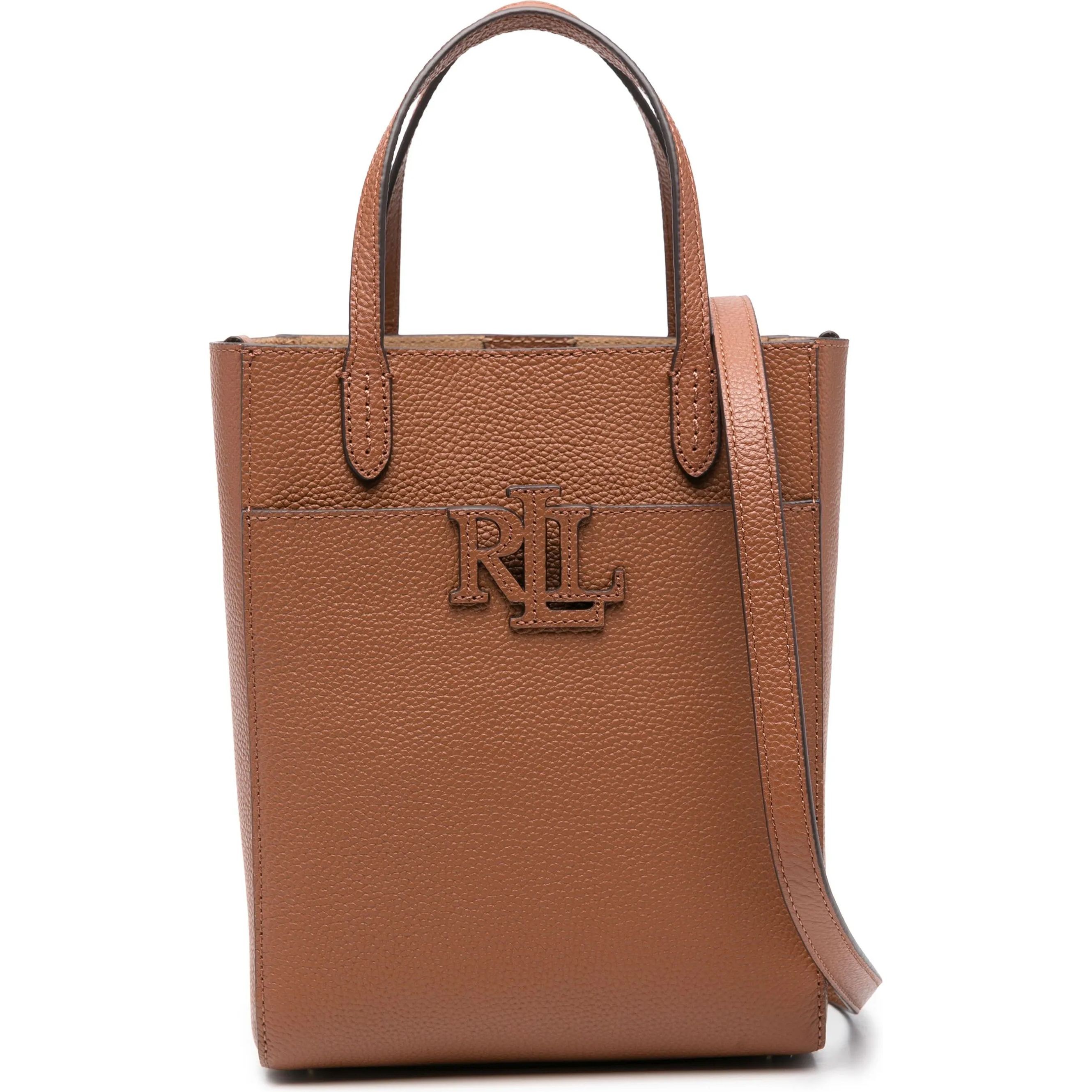 LAUREN RALPH LAUREN Pirkinių krepšys moterims, Ruda, Cmryn sm shp tote small 1