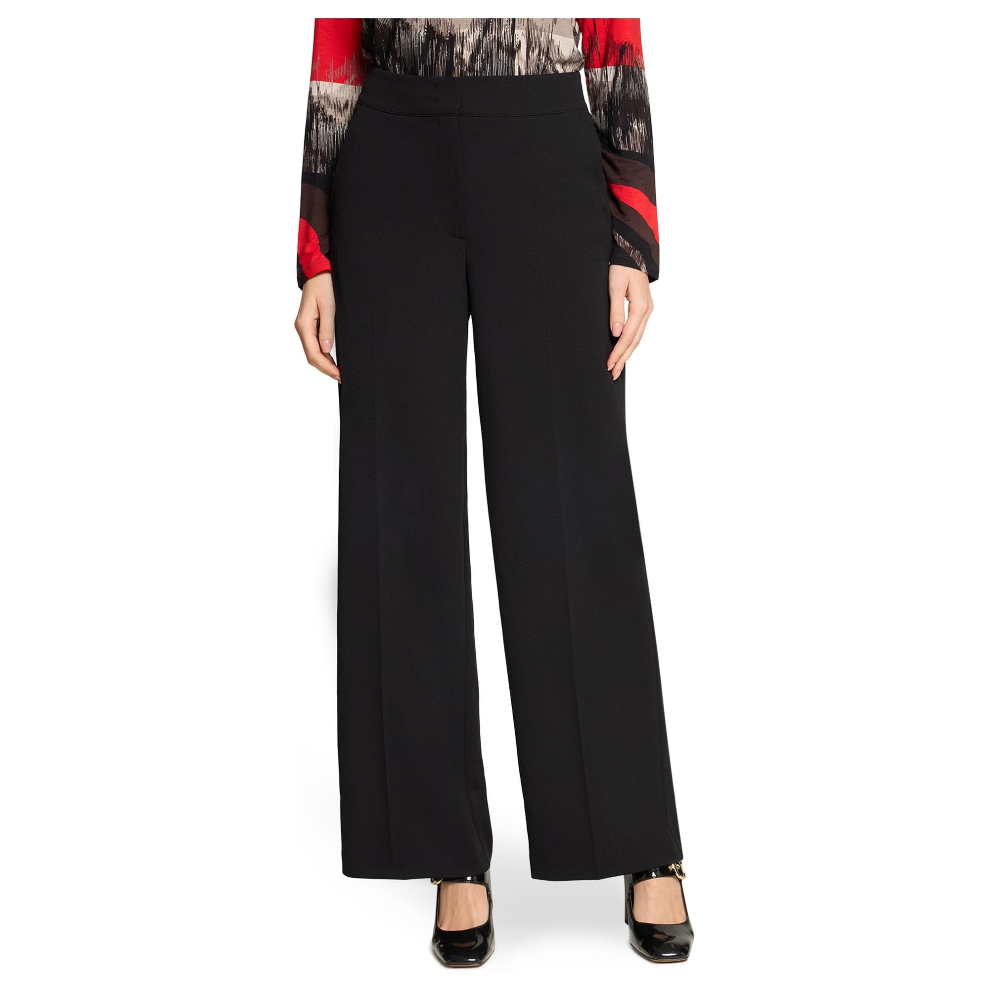 BETTY BARCLAY Laisvalaikio kelnės moterims, Juoda, Mot.kelnės 3