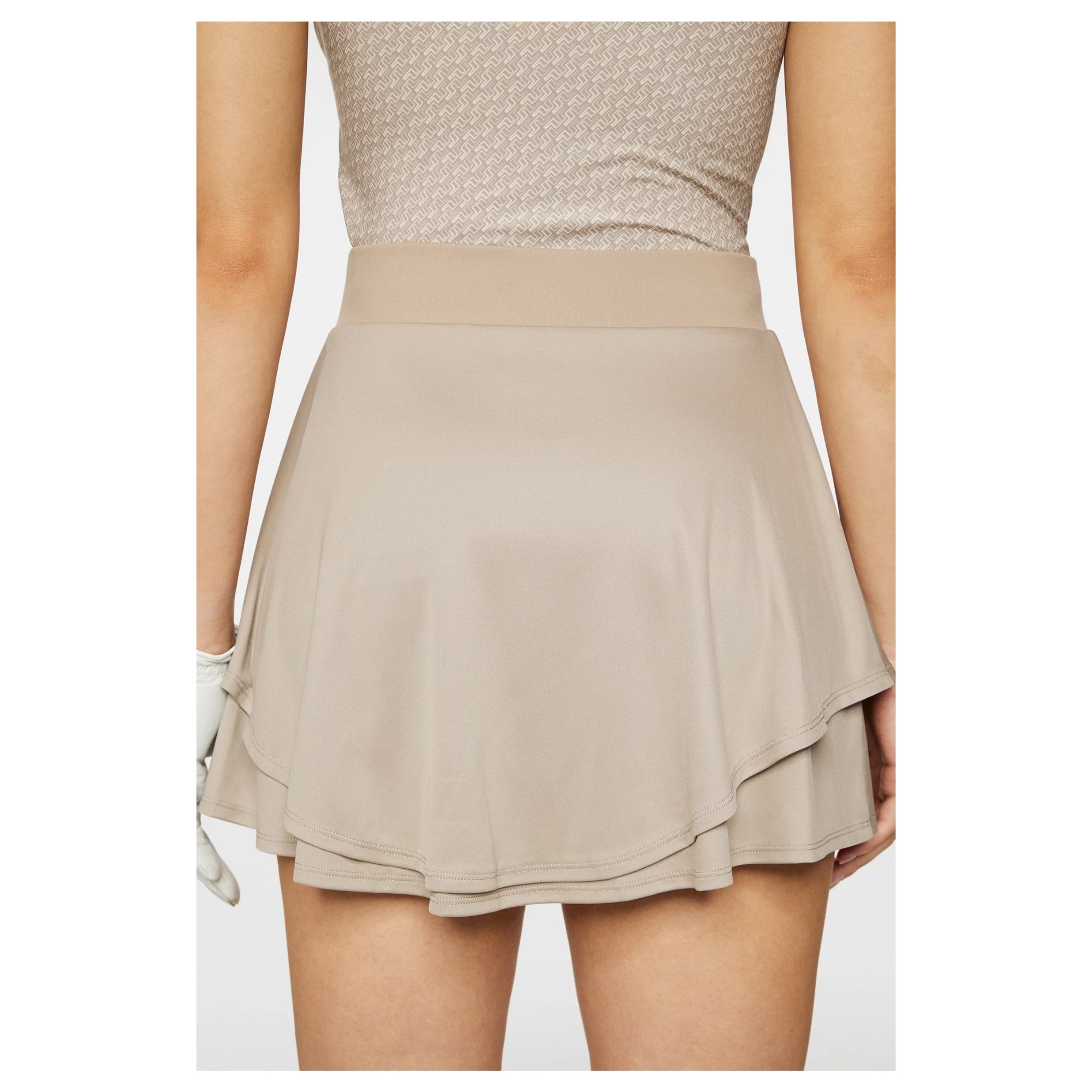 J.LINDEBERG Mini sijonas moterims, Chaki, Milly skirt 3