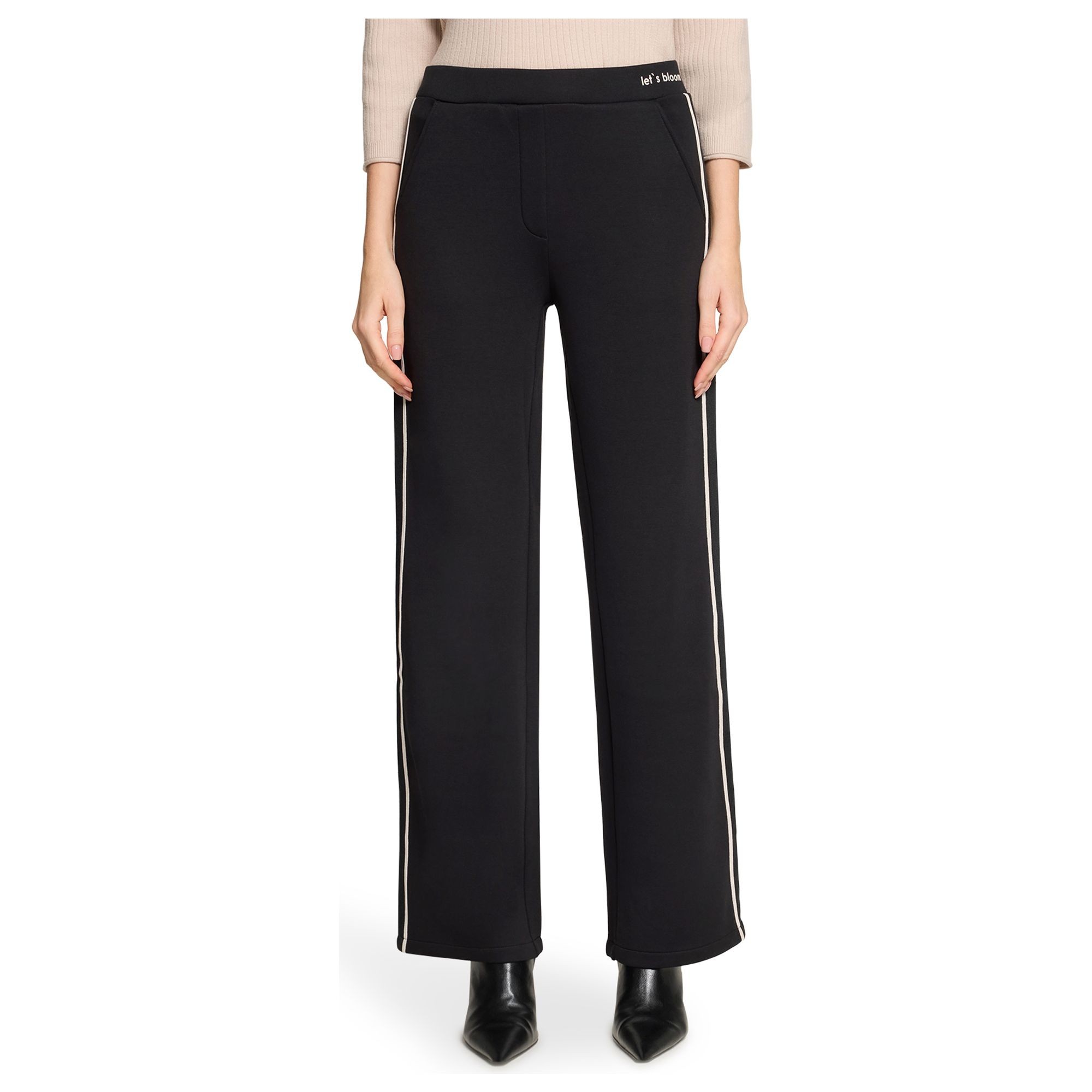 BETTY BARCLAY Laisvalaikio kelnės moterims, Juoda, Mot.kelnės 3