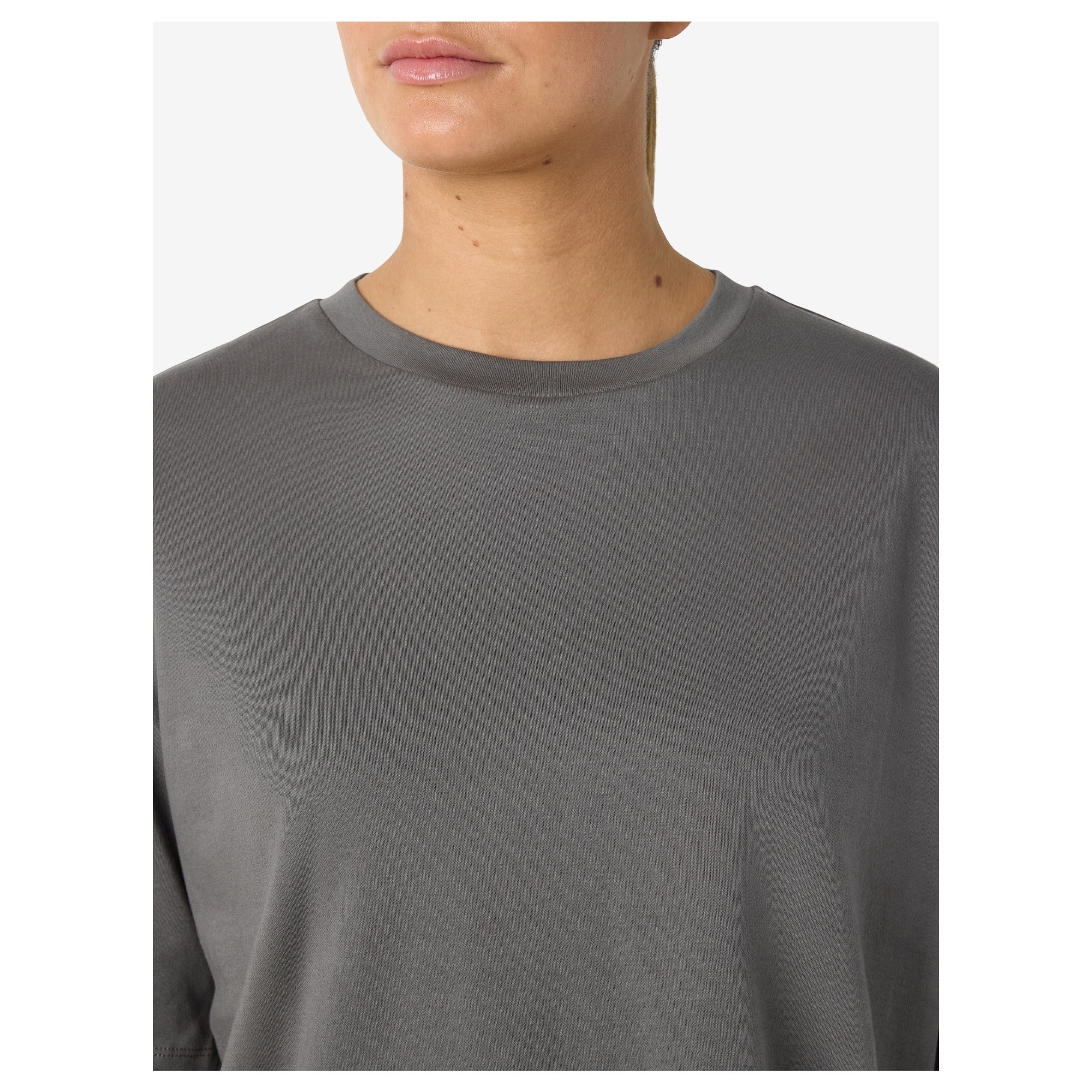 NOISY MAY Marškinėliai moterims, Pilka, Kim 4