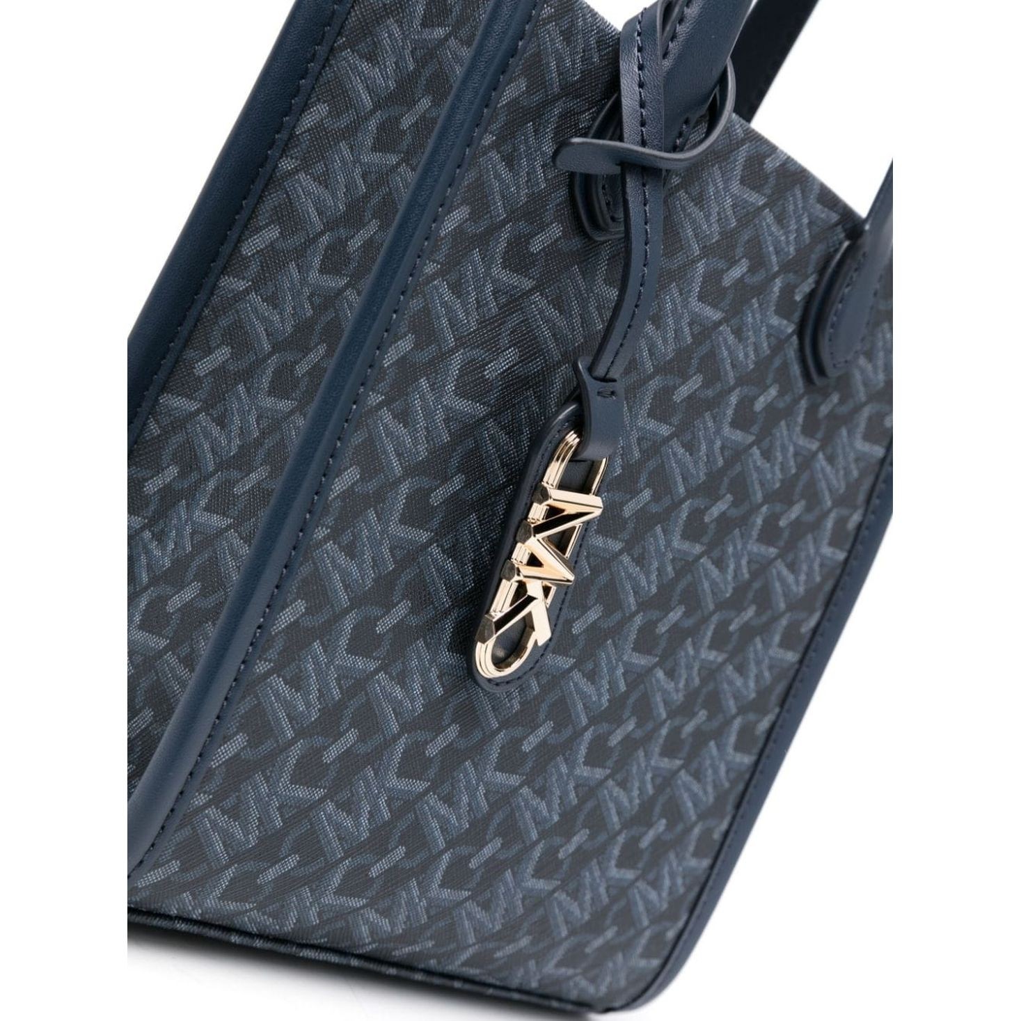 MICHAEL KORS Rankinė per petį moterims, Mėlyna, Xs ns shopper tote xbody 3