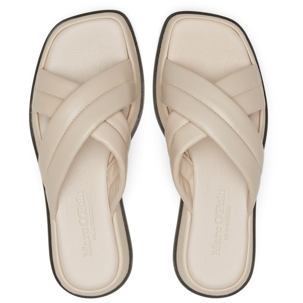 MARC O'POLO Basutės moterims, Smėlio, Clara  sandals 3