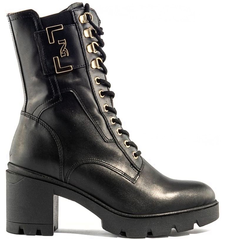 NEROGIARDINI Aulinukai moterims, Juoda, AURORA Booties 2