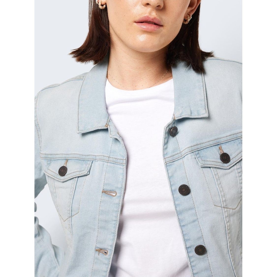 NOISY MAY Striukė moterims, Mėlyna, Nmdebra jackets 5