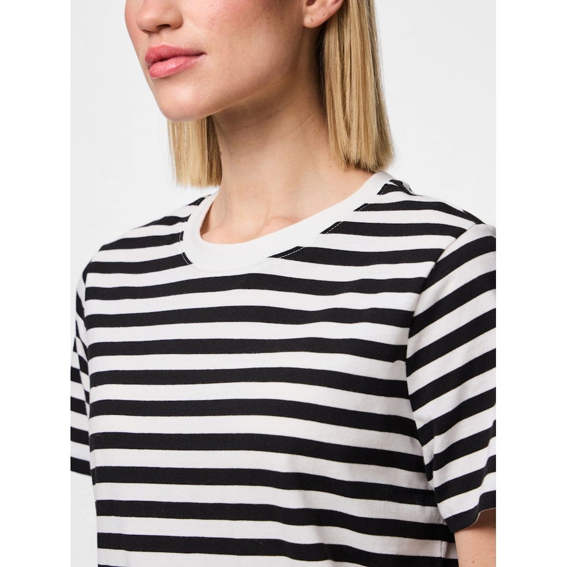 PIECES Marškinėliai moterims, Marga, Ria tee 7