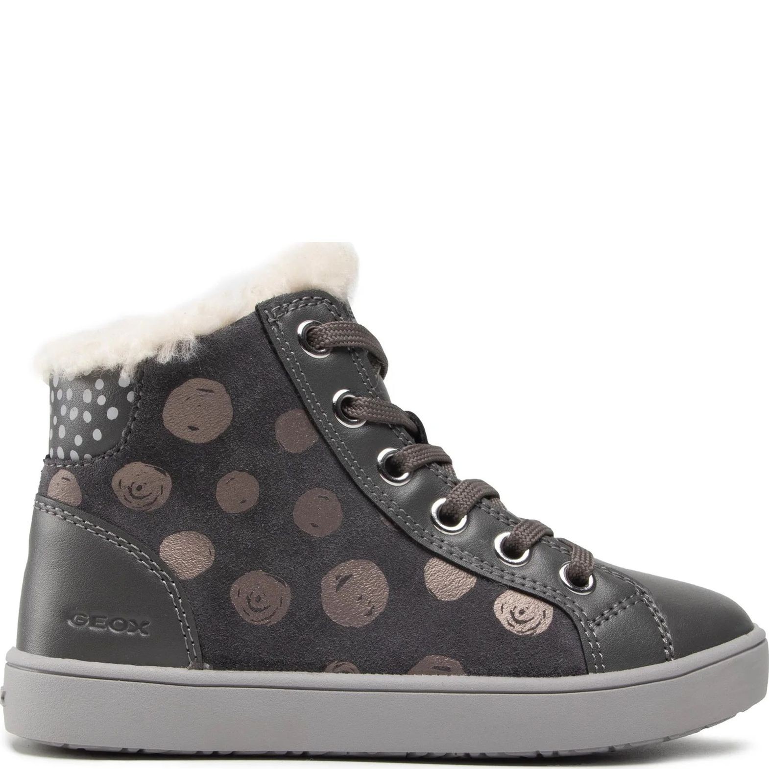 GEOX Aulinukai mergaitėms, Pilka, J KATHE G. C 2