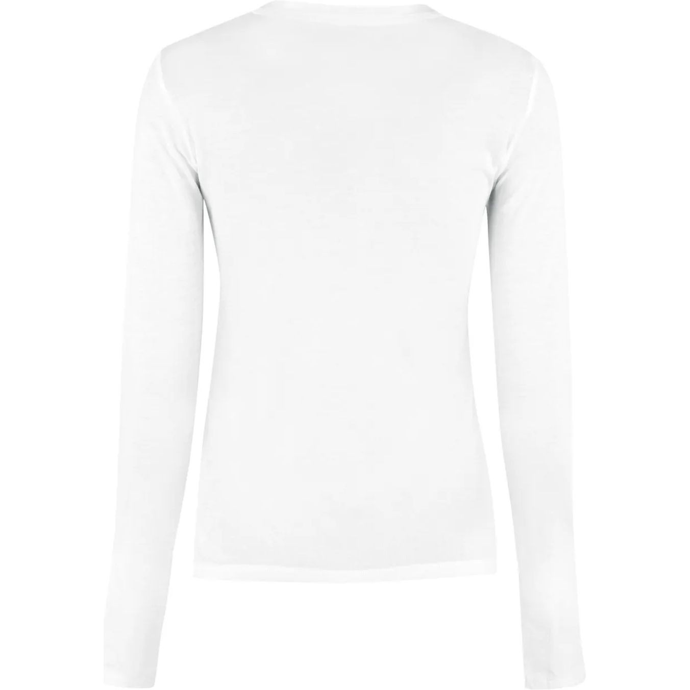 VINCE Marškinėliai ilgom. rankovėmis moterims, Balta, Essential l/s crew 2