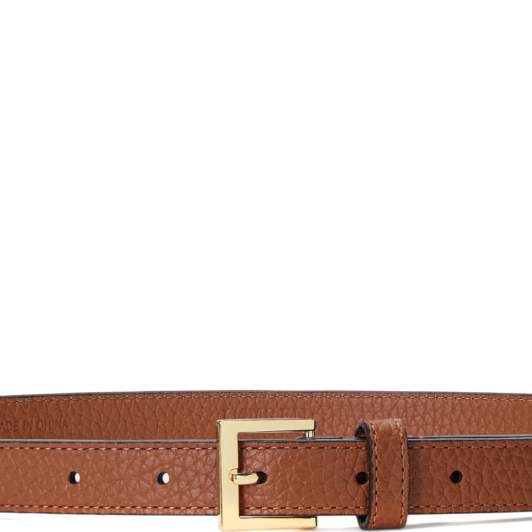 LAUREN RALPH LAUREN Diržas moterims, Ruda, Lrl 20 belt skinny 2