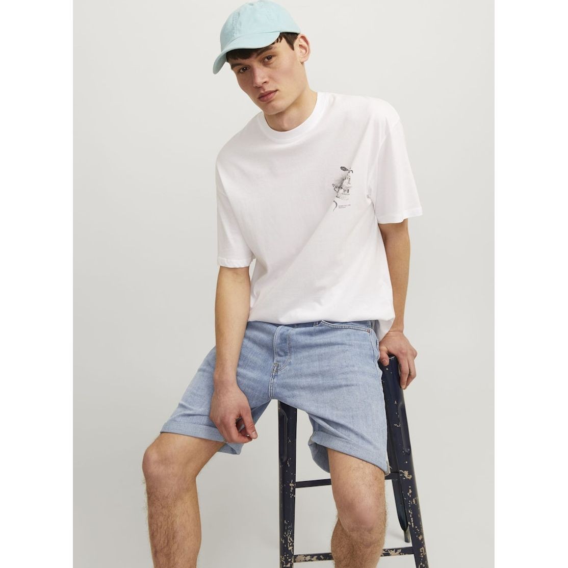 JACK & JONES Šortai vyrams, Mėlyna, Jjichris shorts 8
