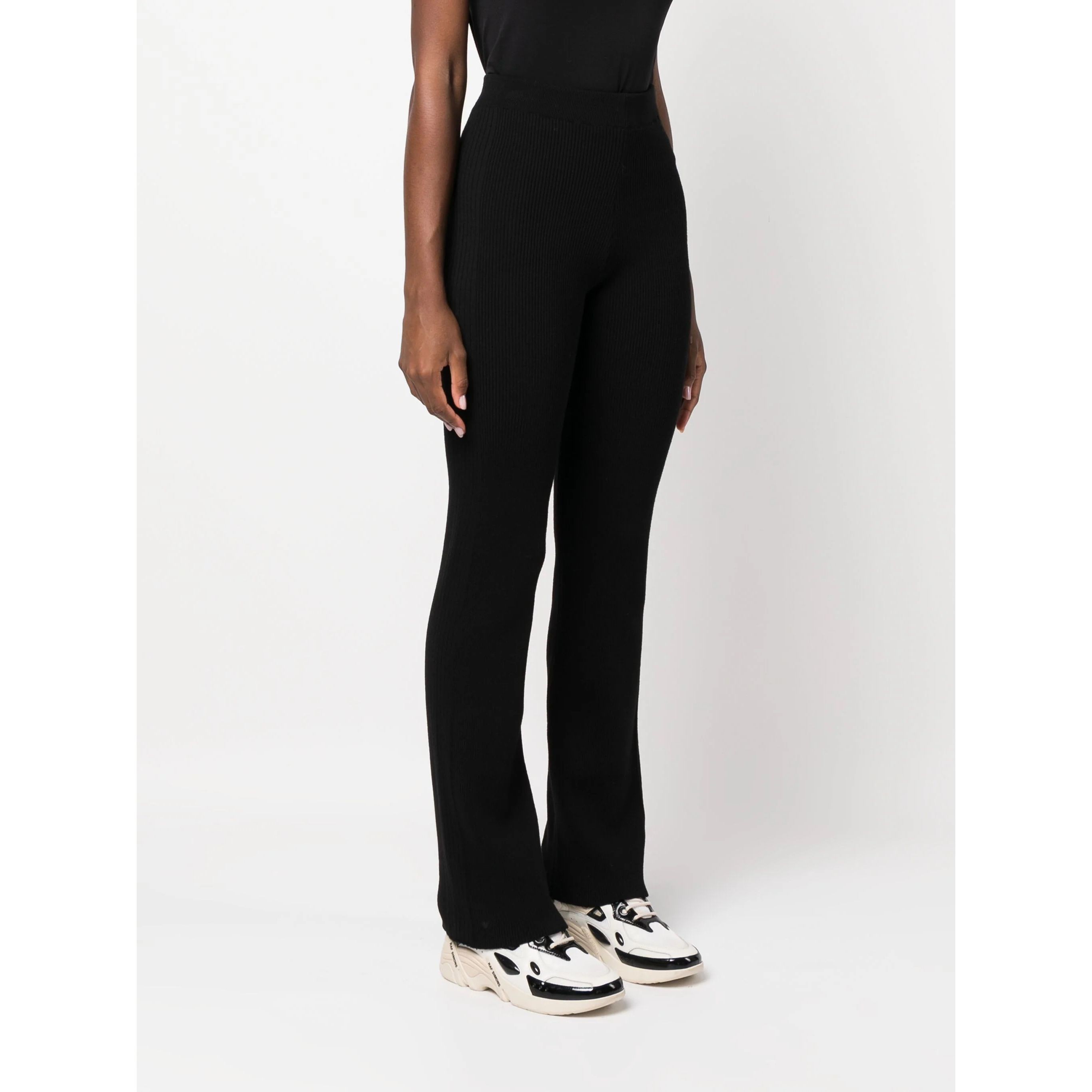 PACO RABANNE Kelnės moterims, Juoda, Pants 2