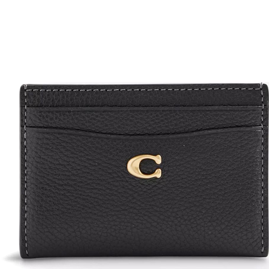 COACH Kortelių dėklas moterims, Juoda, Eessential card case 1