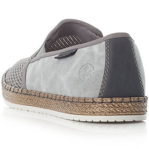 RIEKER Laisvalaikio bateliai vyrams, Pilka, LEISURE 3