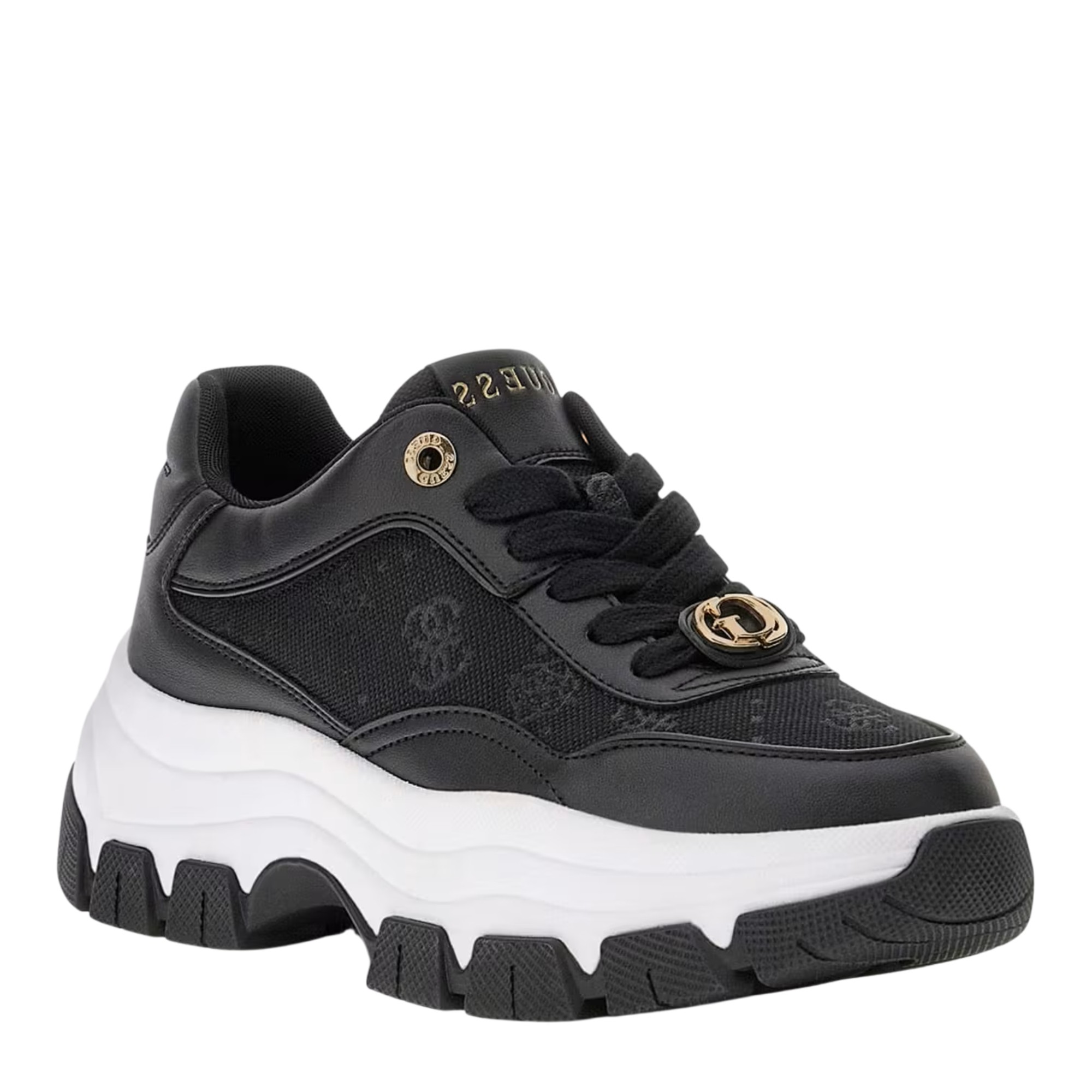 GUESS Laisvalaikio bateliai moterims, Juoda, Berrett2 Leisure 1