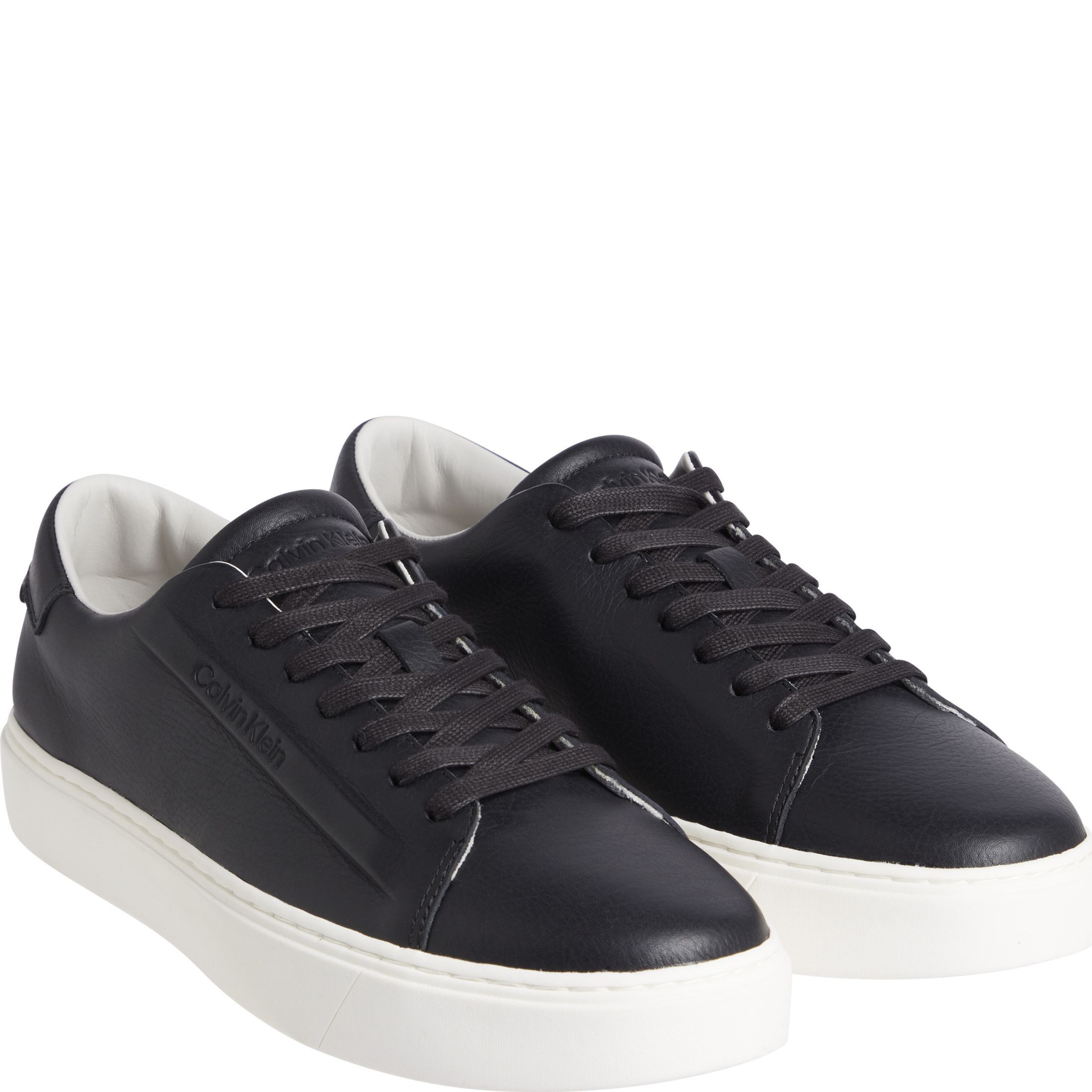 CALVIN KLEIN Laisvalaikio bateliai vyrams, Juoda, Low top lace up leisure 1