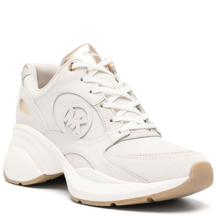 MICHAEL KORS Laisvalaikio bateliai moterims, Auksinė, Zuma trainer 2