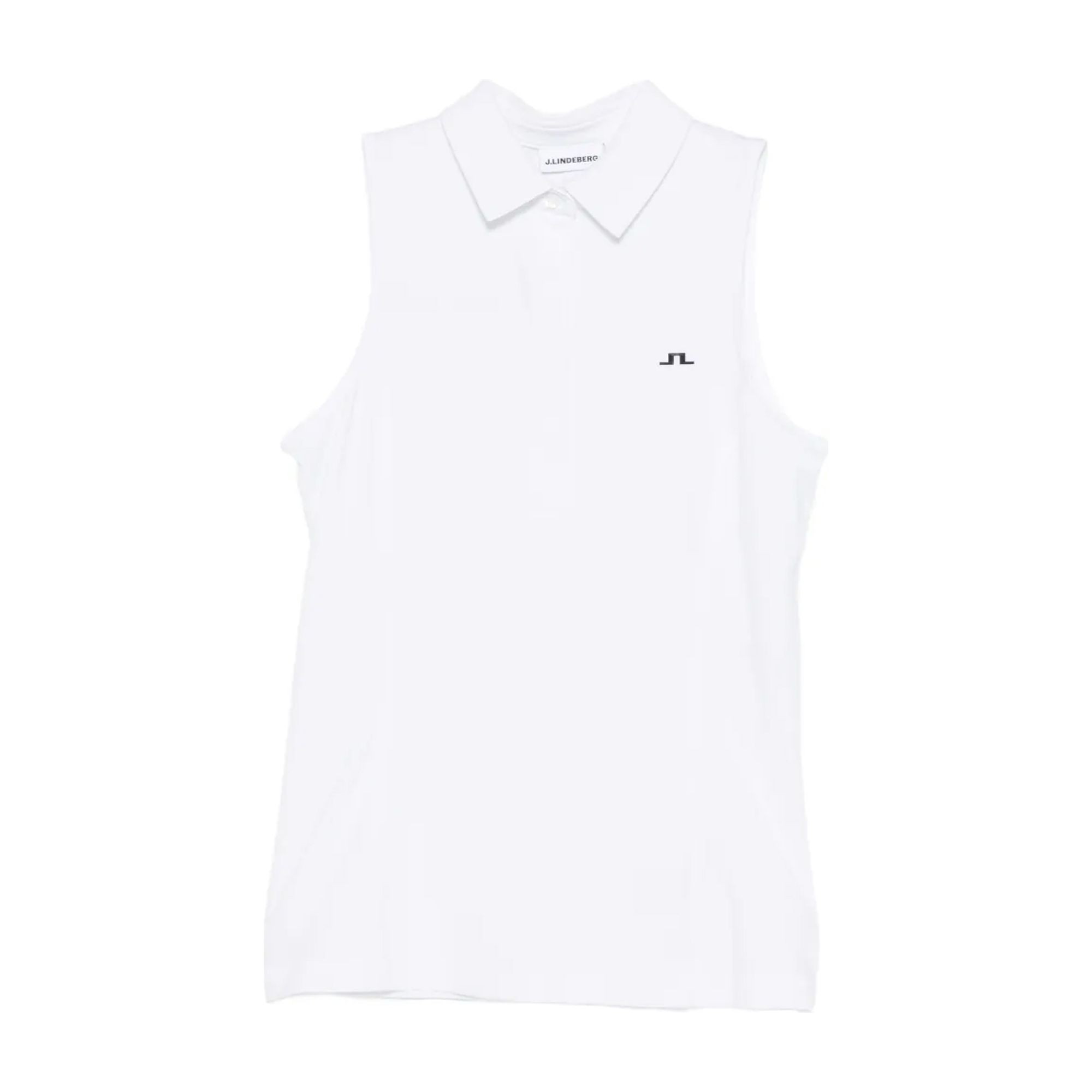 J.LINDEBERG Polo marškiniai trumpos rank. moterims, Balta, Dena sleeveless polo 1