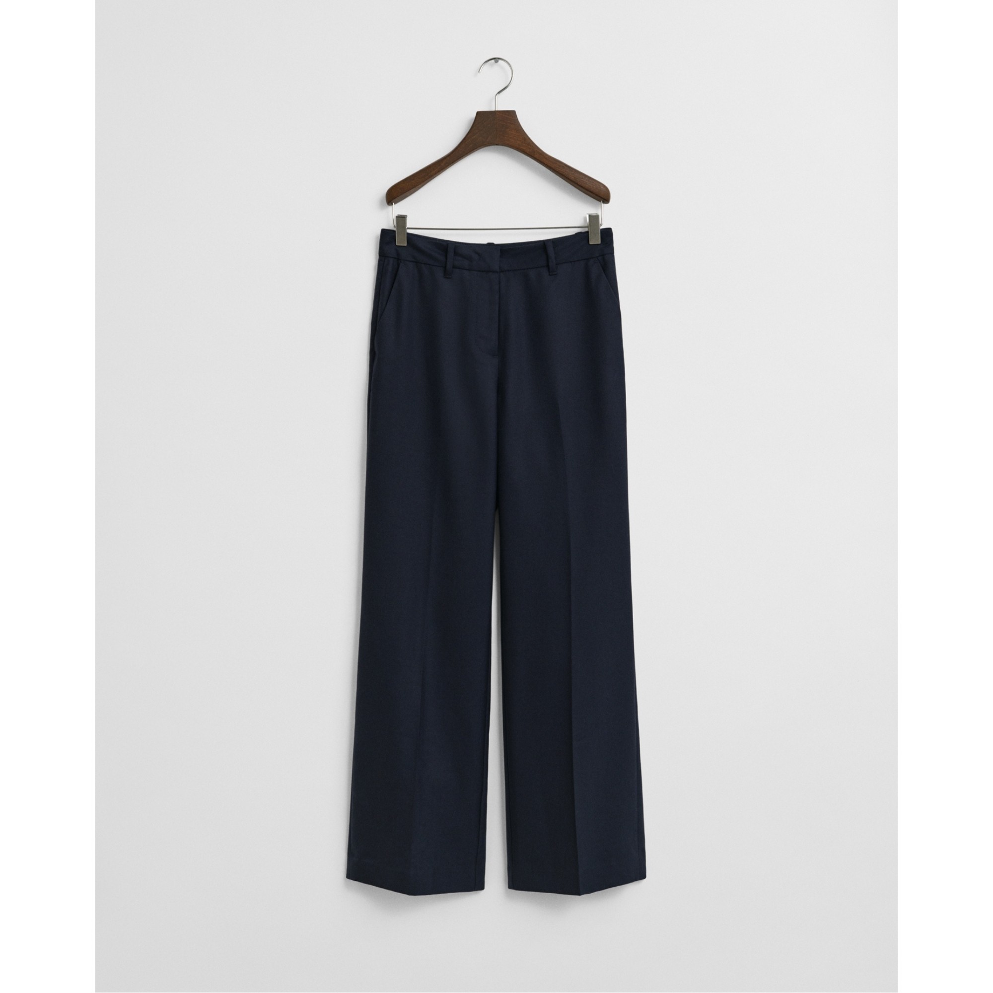 GANT Kelnės moterims, Mėlyna, tailored wool blend pants 1