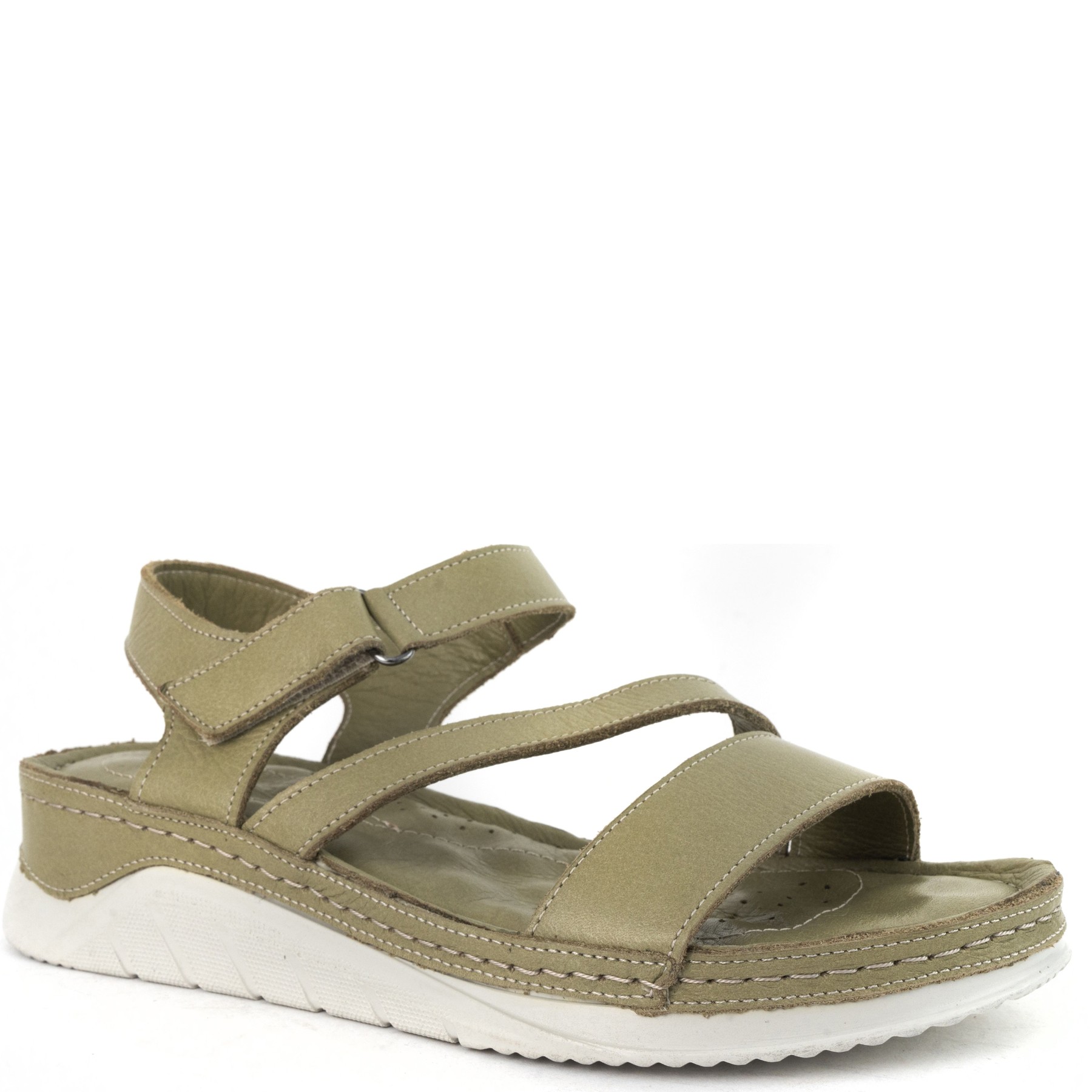 GRUNER SCHUHE Basutės moterims, Žalia, Sandals 1