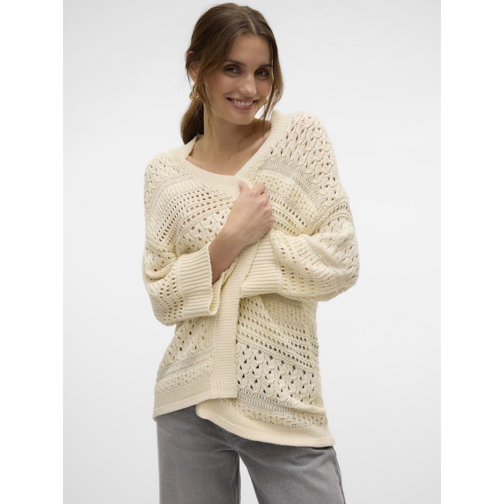 VERO MODA Kardiganas moterims, Baige, Capri open cardigan 6