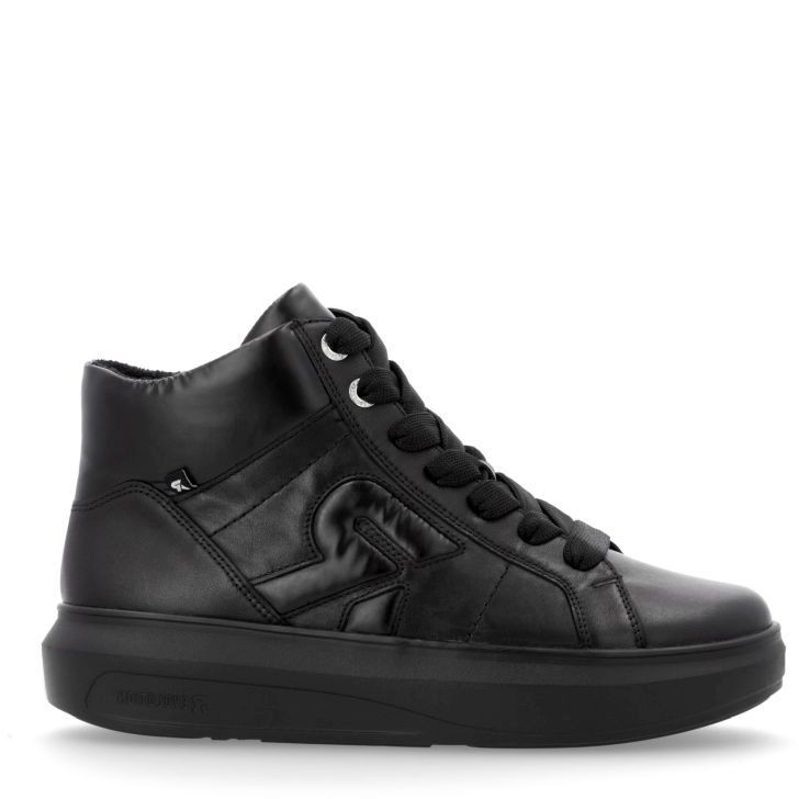 RIEKER EVOLUTION Aulinukai moterims, Juoda, Ladies mid height boots 2