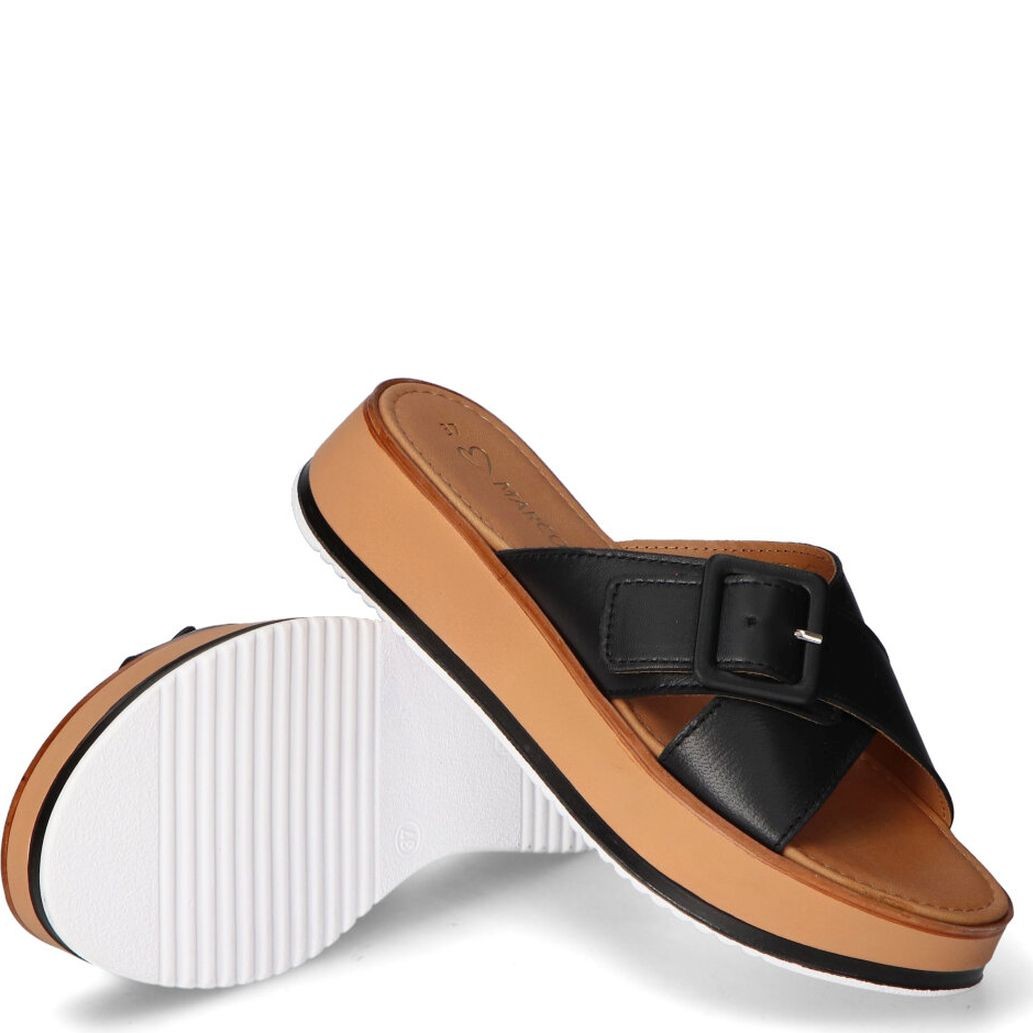 MARCO TOZZI Šlepetės moterims, Juoda, SLIPPERS 3