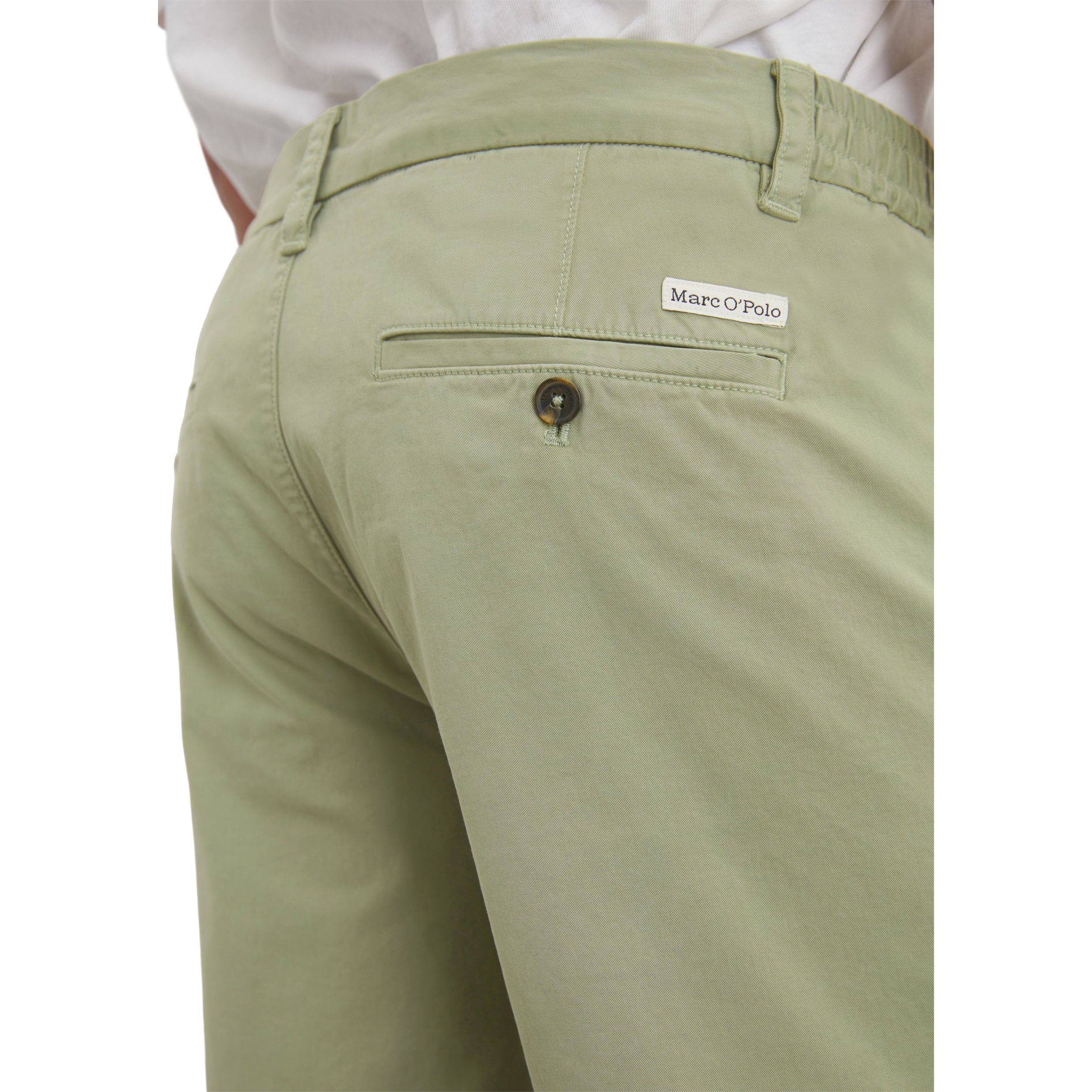 MARC O'POLO Šortai vyrams, Žalia, shorts 523038415000 4