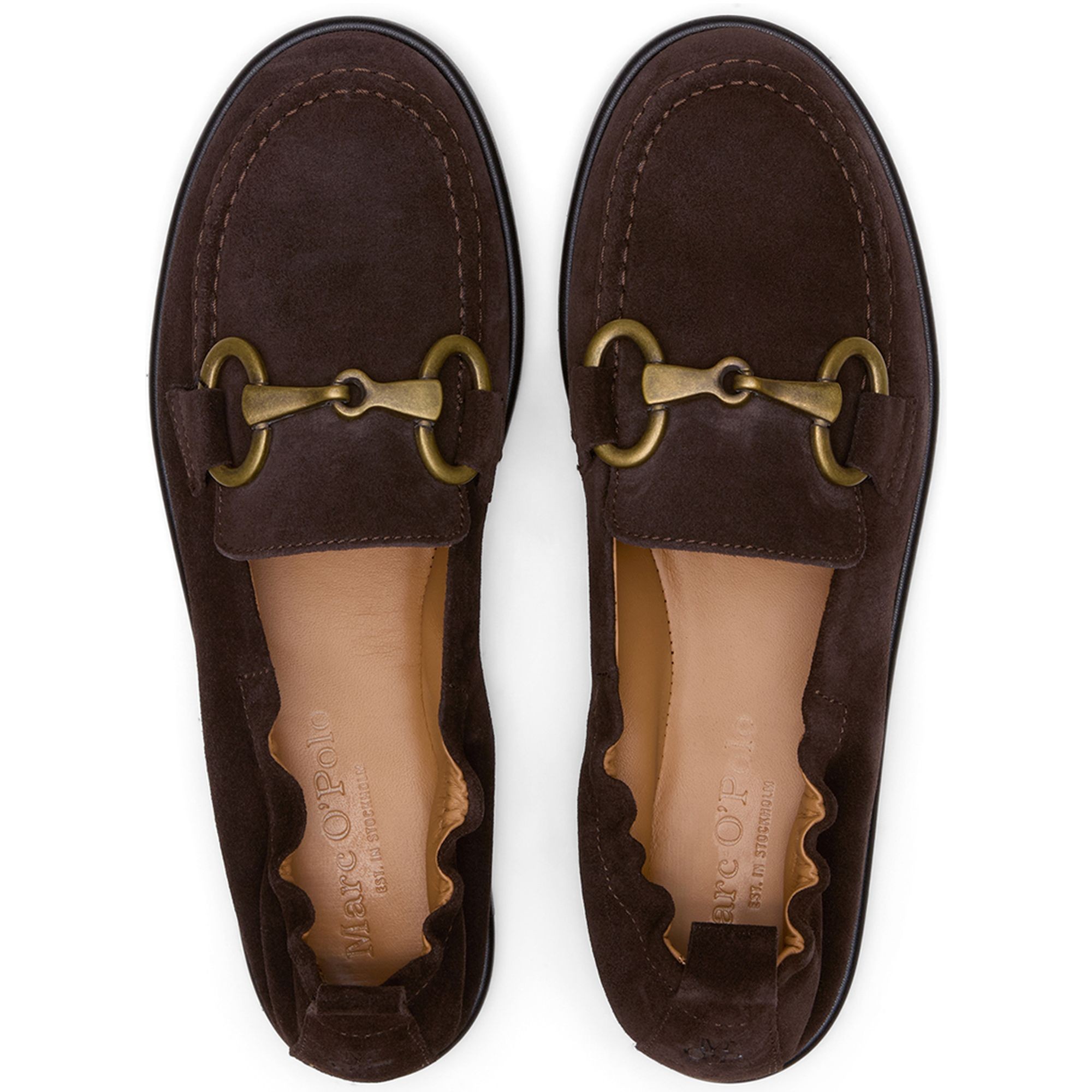 MARC O'POLO Loaferiai moterims, Ruda, Alva, mpo60217243202300776 4