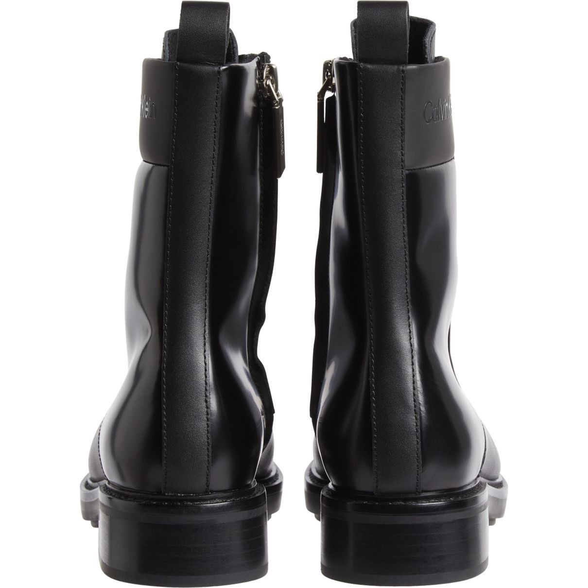 CALVIN KLEIN Aulinukai moterims, Juoda, Sole combat boot wl 4