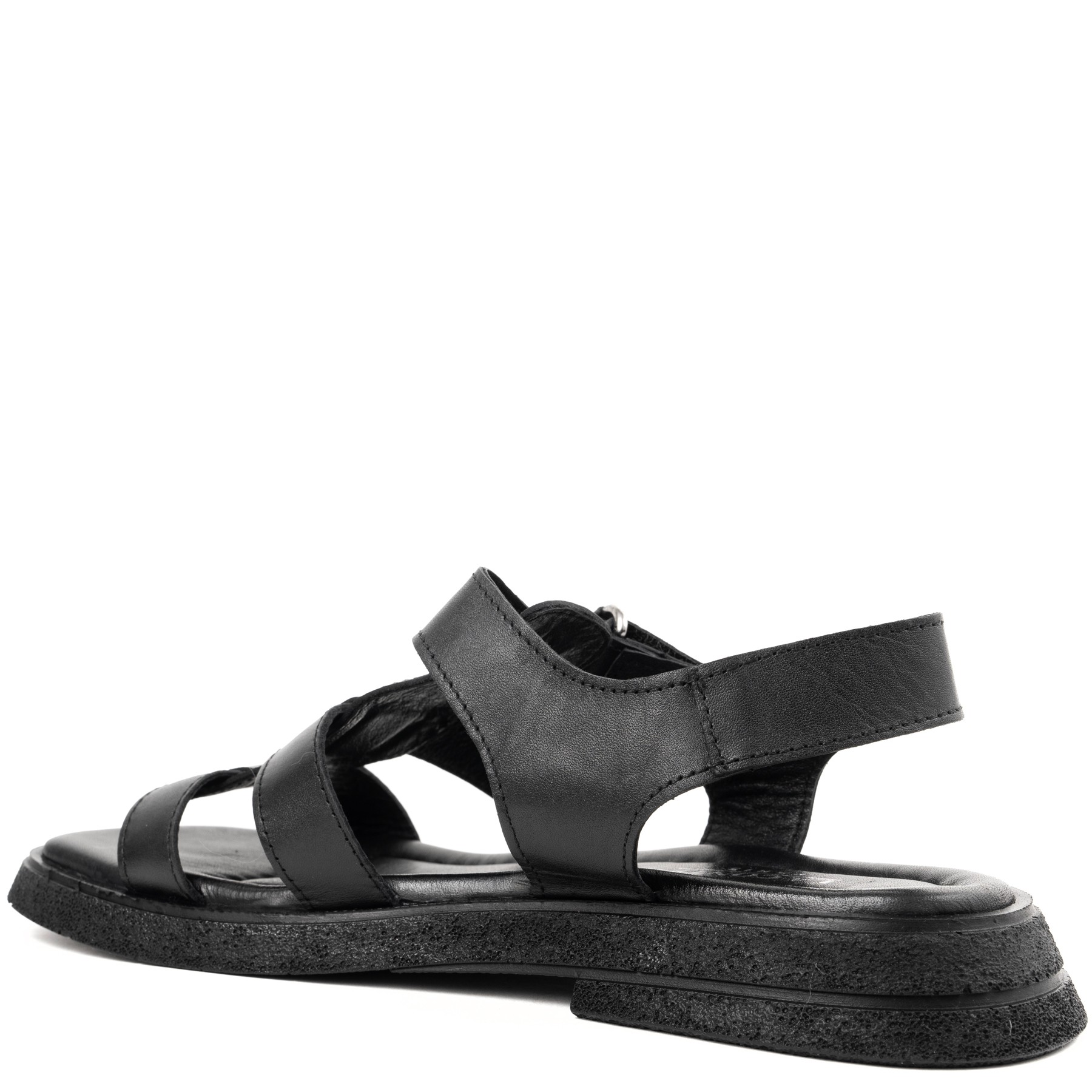 LA CONTE Basutės moterims, Juoda, Sandals 3