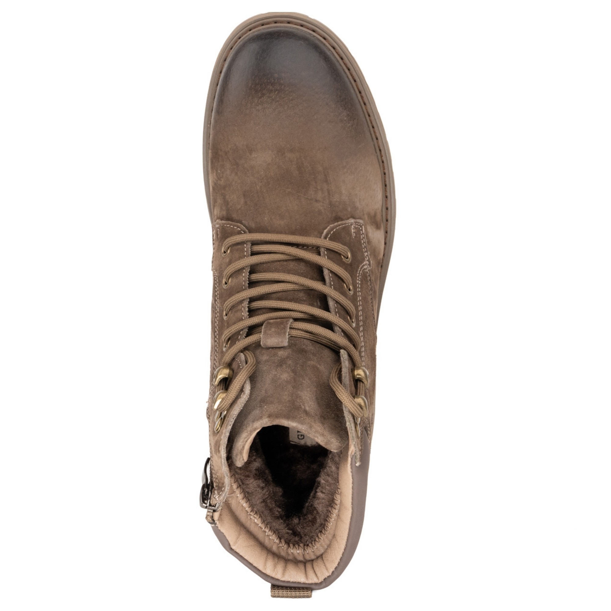 GRUNER SCHUHE Aulinukai vyrams, Chaki, Booties 4