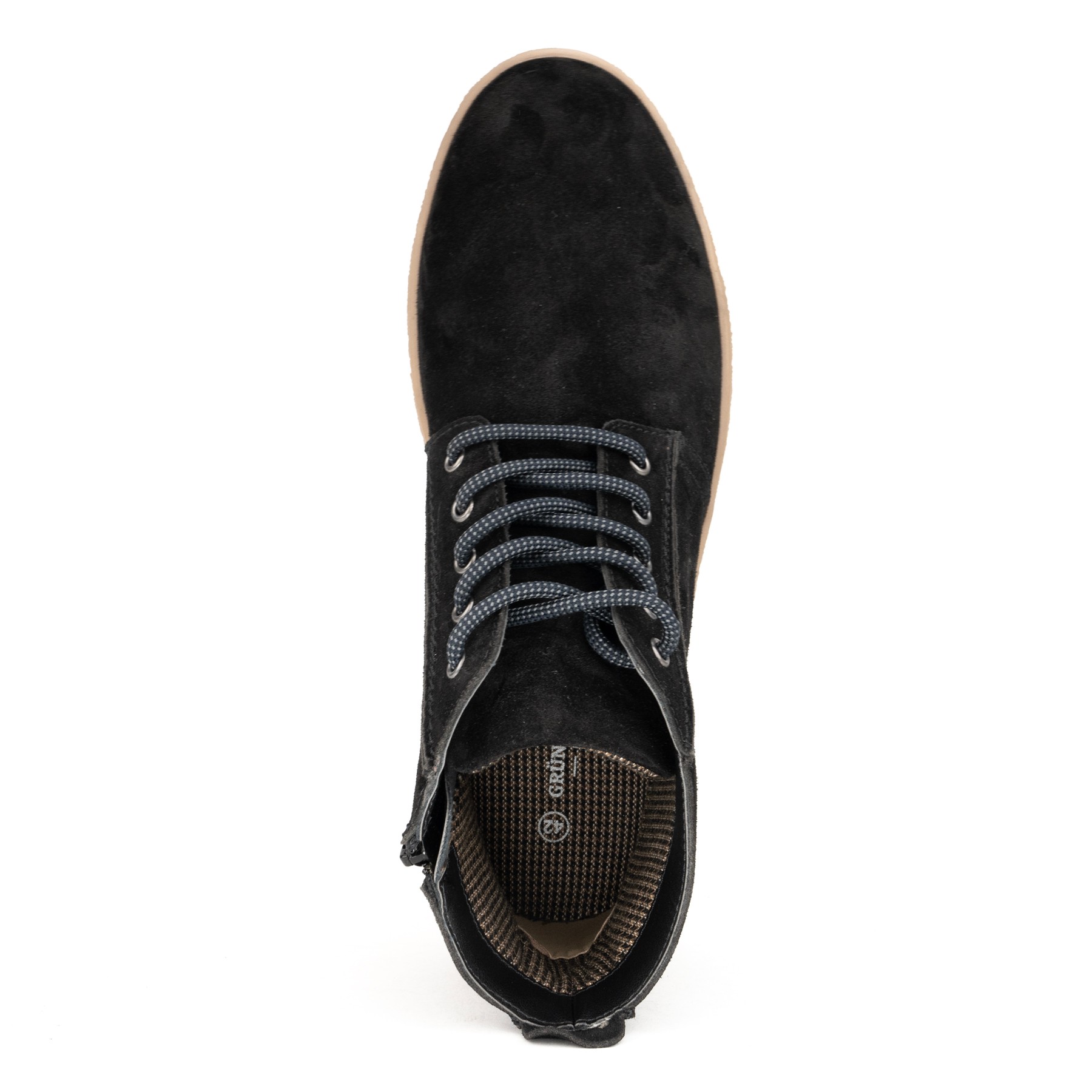 GRUNER SCHUHE Aulinukai vyrams, Juoda, Booties, gru3930-25217 4