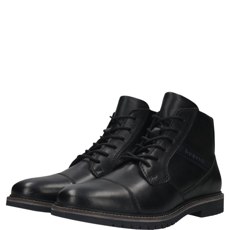 BUGATTI Aulinukai vyrams, Juoda, Booties 5