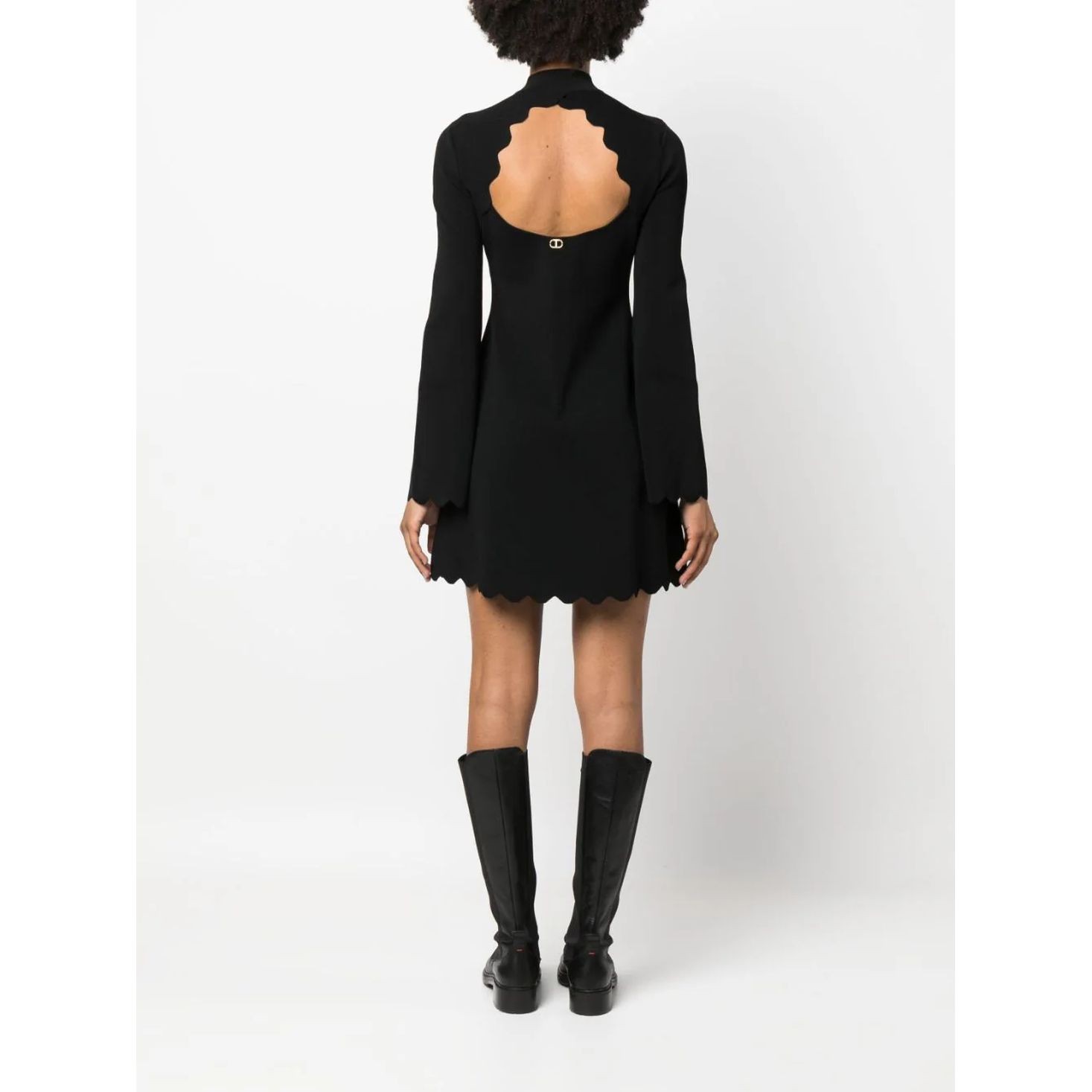 TWINSET Mini suknelė moterims, Juoda, MINI dress 4