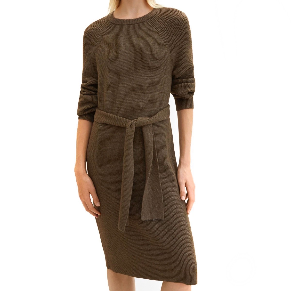 TOM TAILOR Midi suknelė moterims, Žalia, Suknelė 1