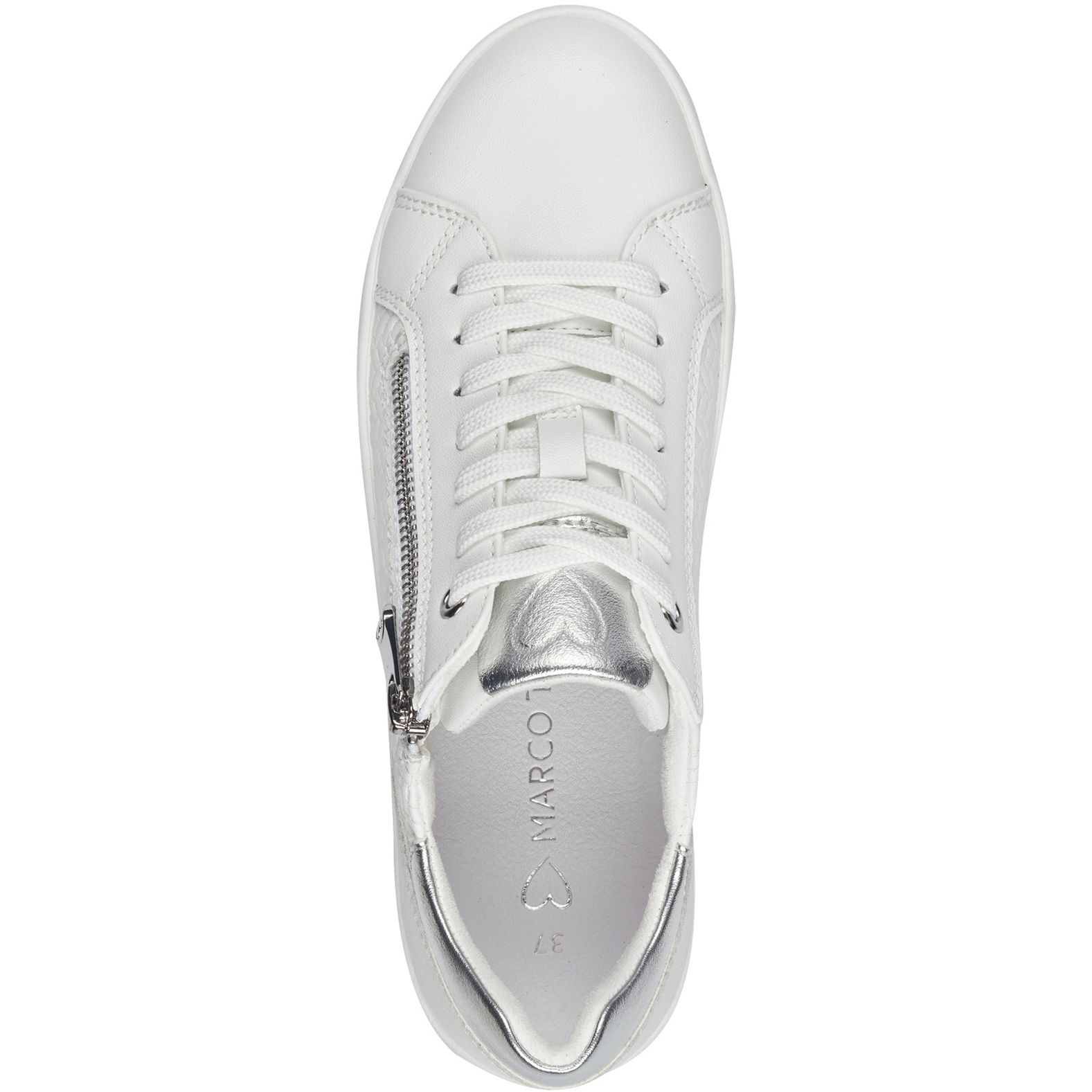 MARCO TOZZI Laisvalaikio bateliai moterims, Balta, AGO 4