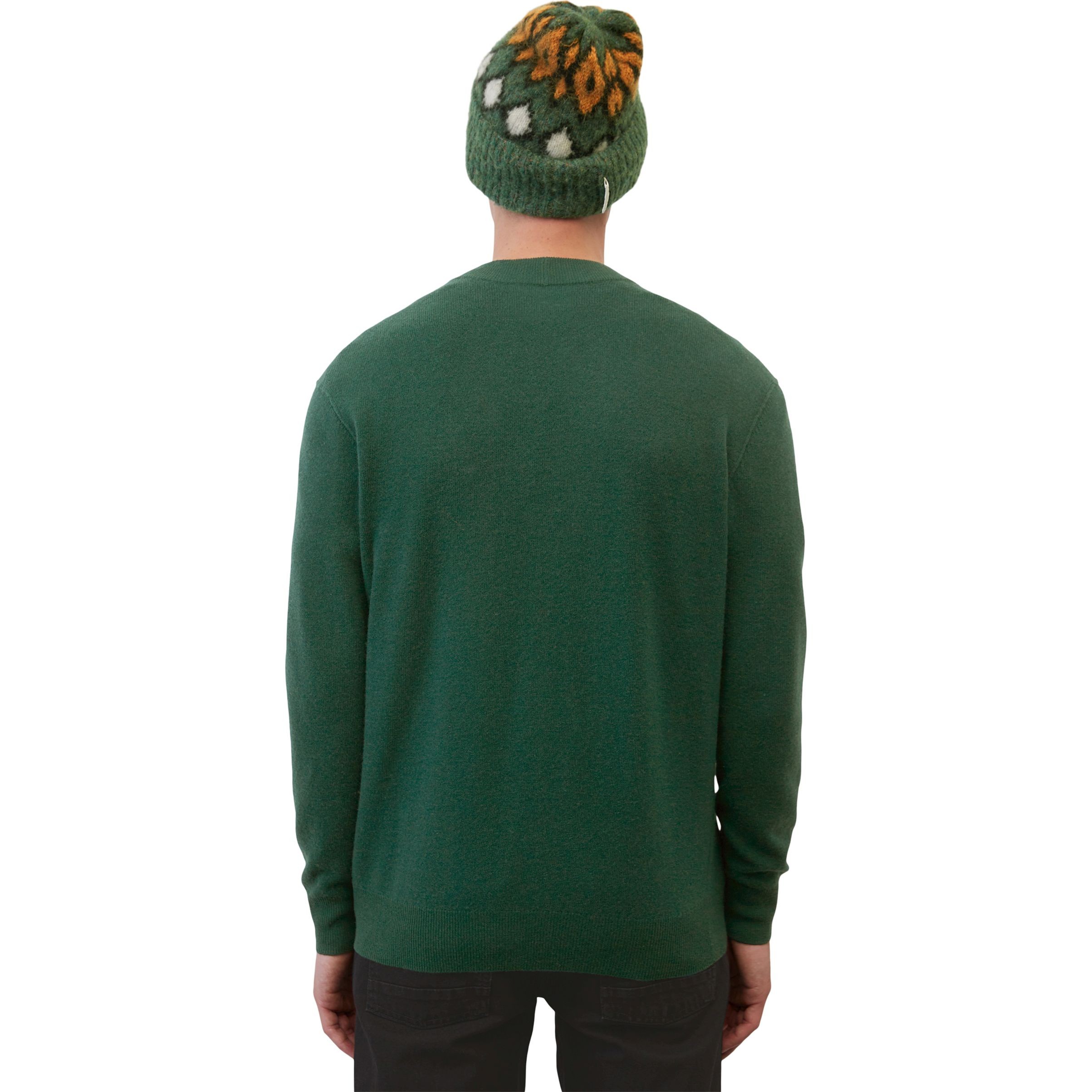 MARC O'POLO Kardiganas vyrams, Žalia, Cardigan LS 3