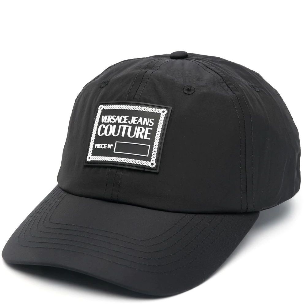 VERSACE JEANS CUTURE Kepurė moterims, Juoda, Baseball cap