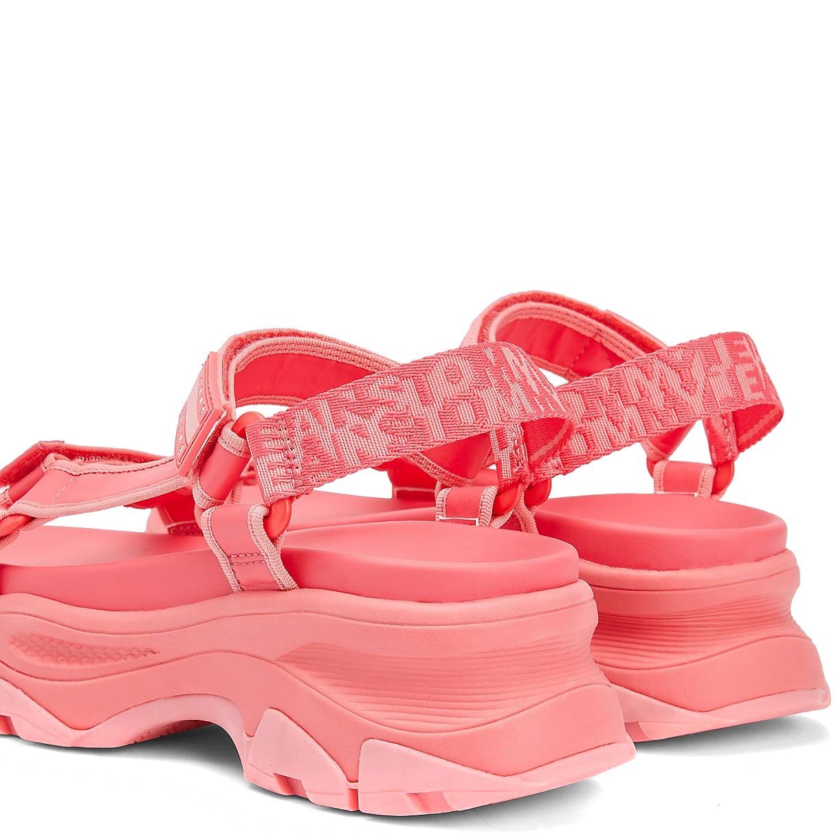 TOMMY JEANS Basutės moterims, Rožinė, Webbing hyrbid sandal 7