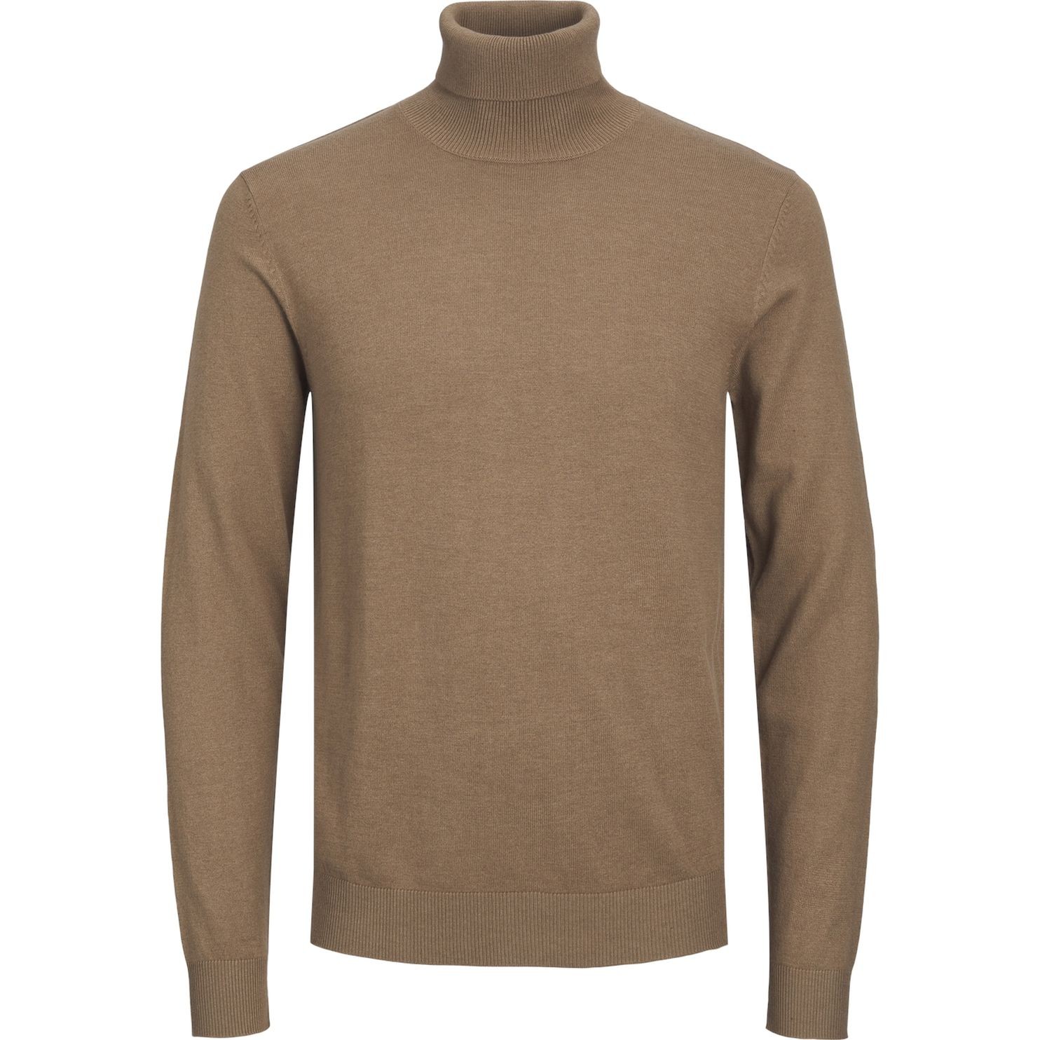 JACK & JONES Megztinis vyrams, Chaki, JJEEMIL KNIT ROLL NECK 1