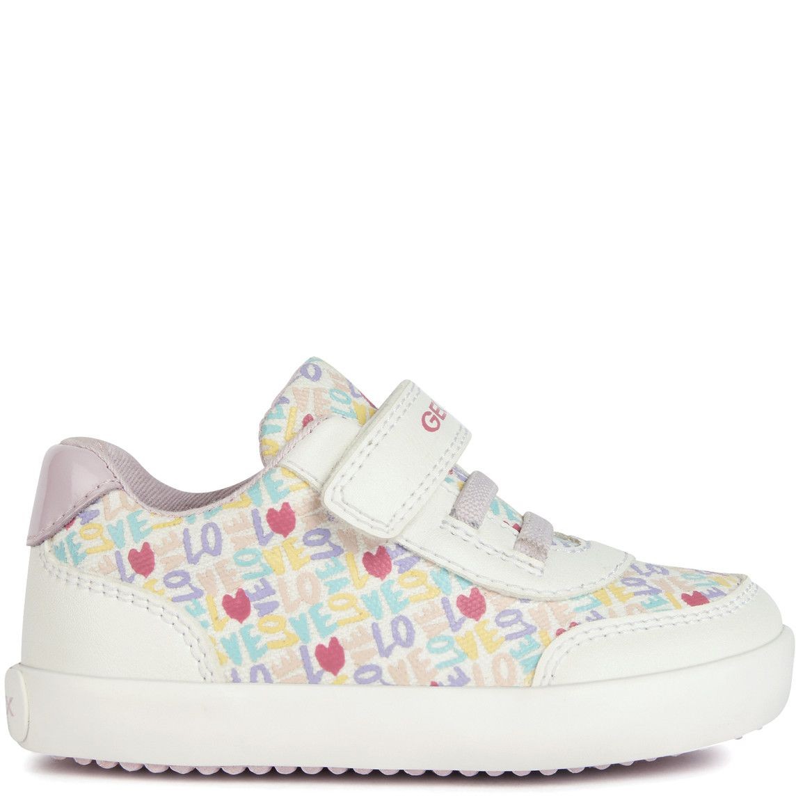 GEOX Sportiniai bateliai mergaitėms, Balta, GISLI SPORT SHOES 2