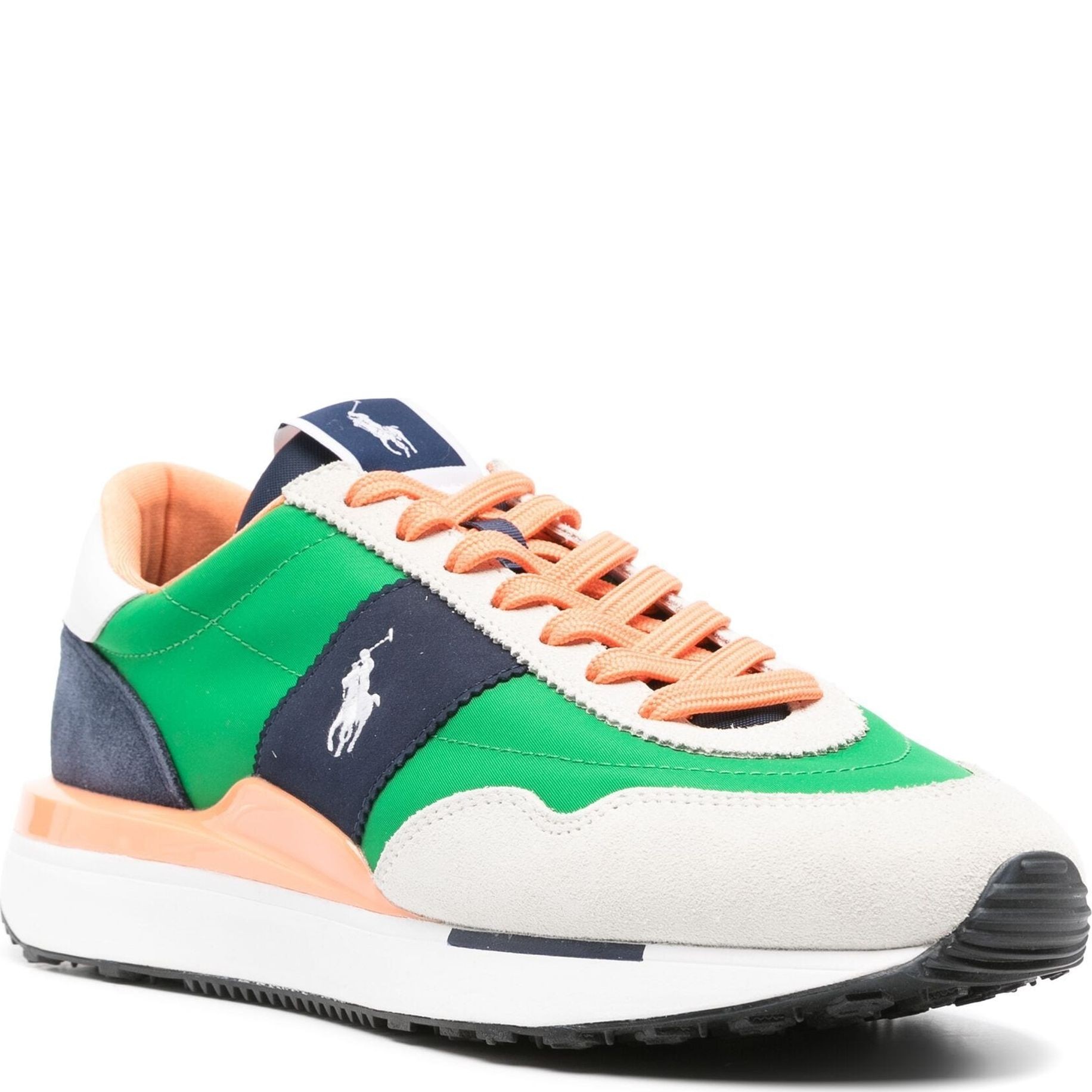 POLO RALPH LAUREN Laisvalaikio bateliai vyrams, Mėlyna, Low top lace sneakers 1