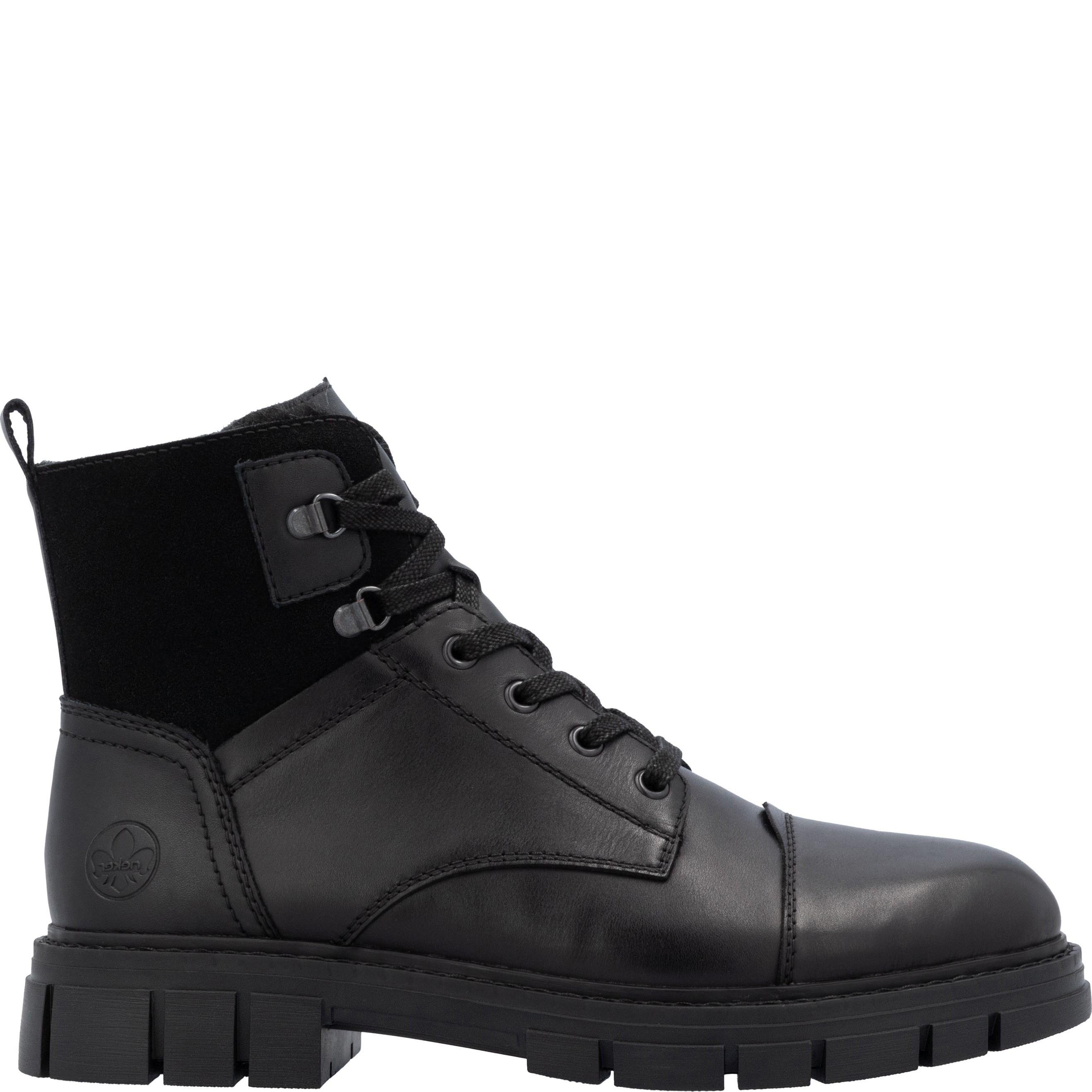 RIEKER Aulinukai vyrams, Juoda, Men's boots 4