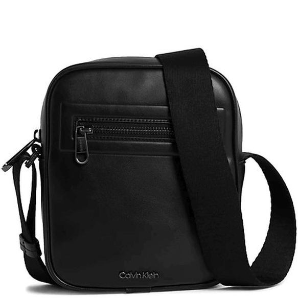 CALVIN KLEIN Rankinė per petį vyrams, Juoda, Elevated reporter 1