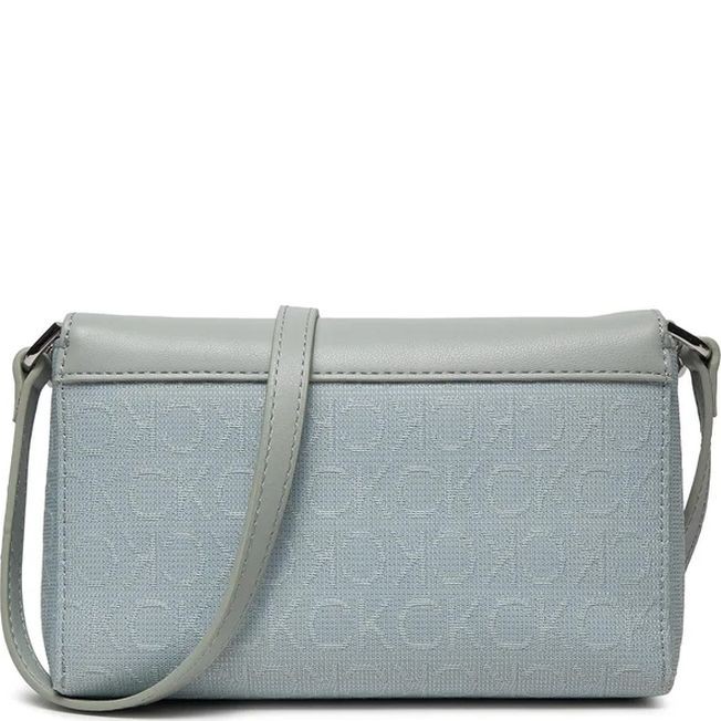 CALVIN KLEIN Rankinė per petį moterims, Pilka, Re-lock mini crossbody bag 2