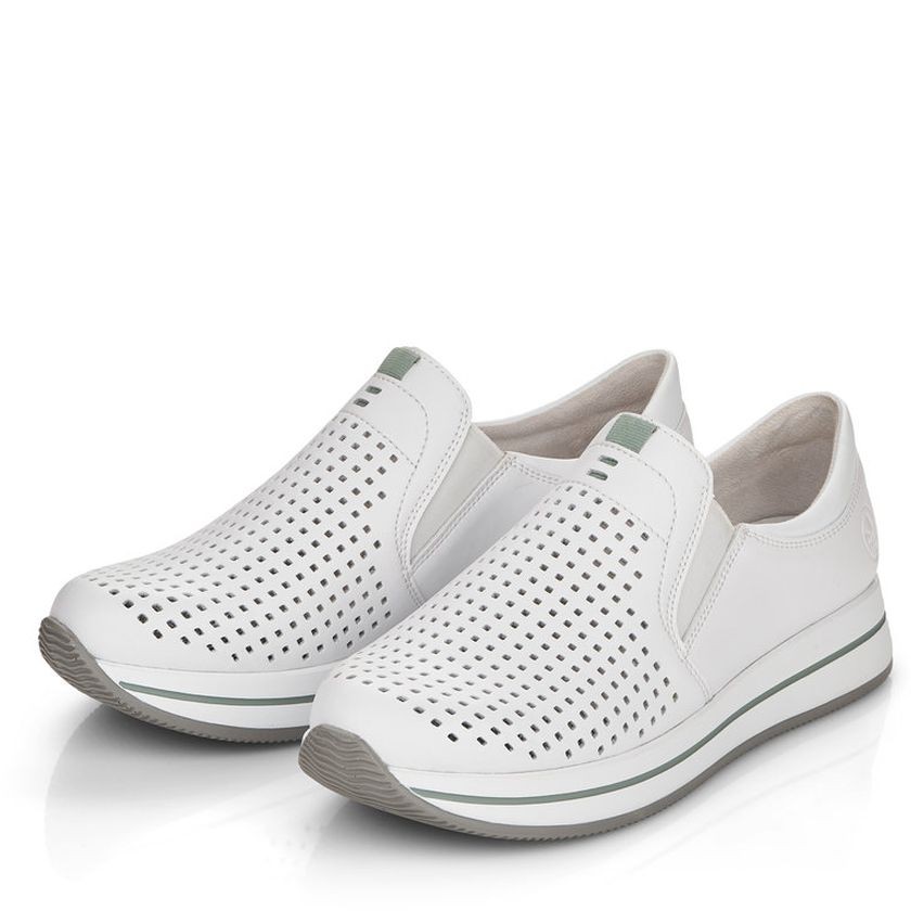 RIEKER Sportiniai bateliai moterims, Balta, SPORT SHOE 9