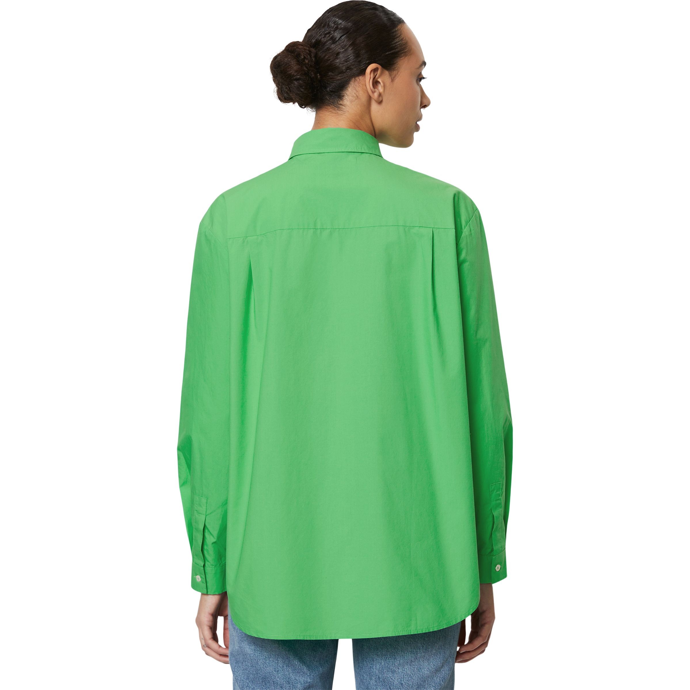 MARC O'POLO Marškiniai ilgomis rankovėmis moterims, Žalia 3